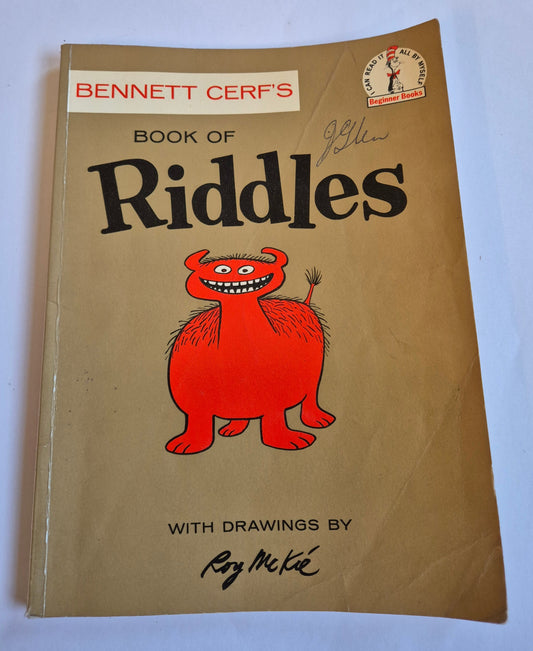 Book of Riddles by Bennett Cerf