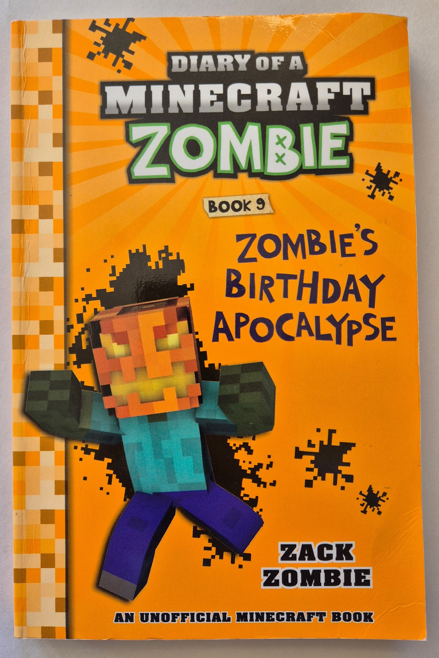 Zombie's Birthday Apocalypse (Diary of a Minecraft Zombie #9) by Zack Zombie