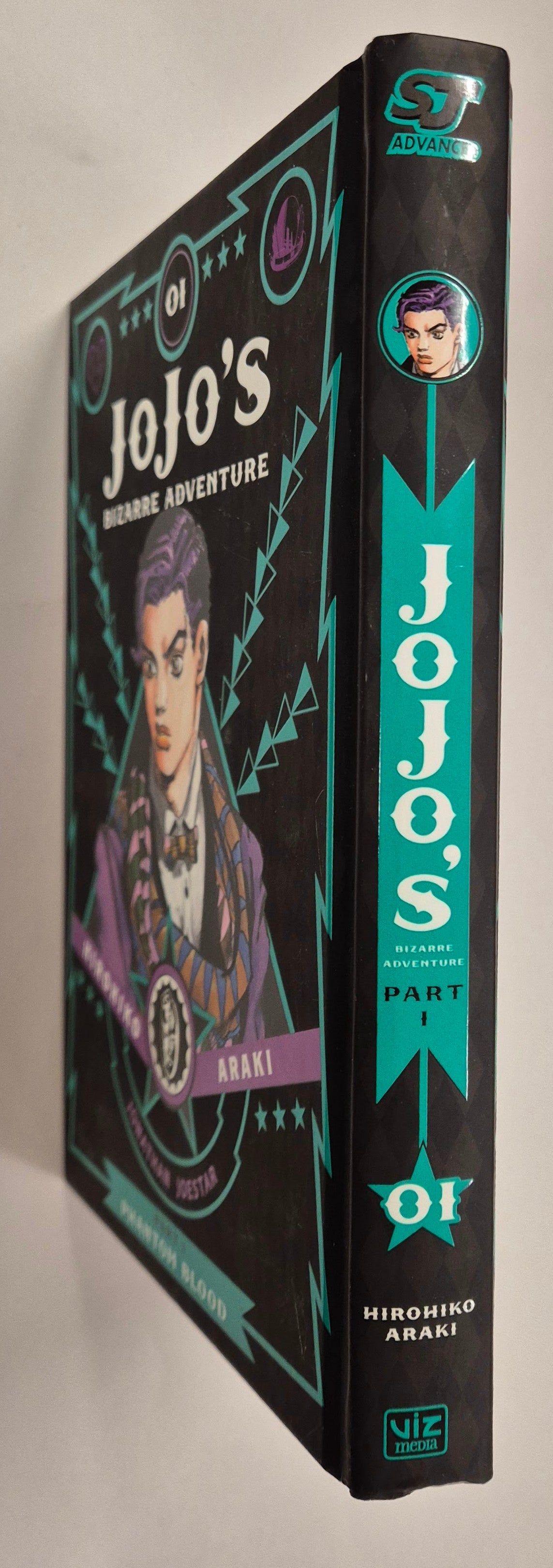 JoJo's Bizarre Adventure: Part 1 - Phantom Blood, Vol. 1 (Phantom Blood Deluxe #1) by Hirohiko Araki