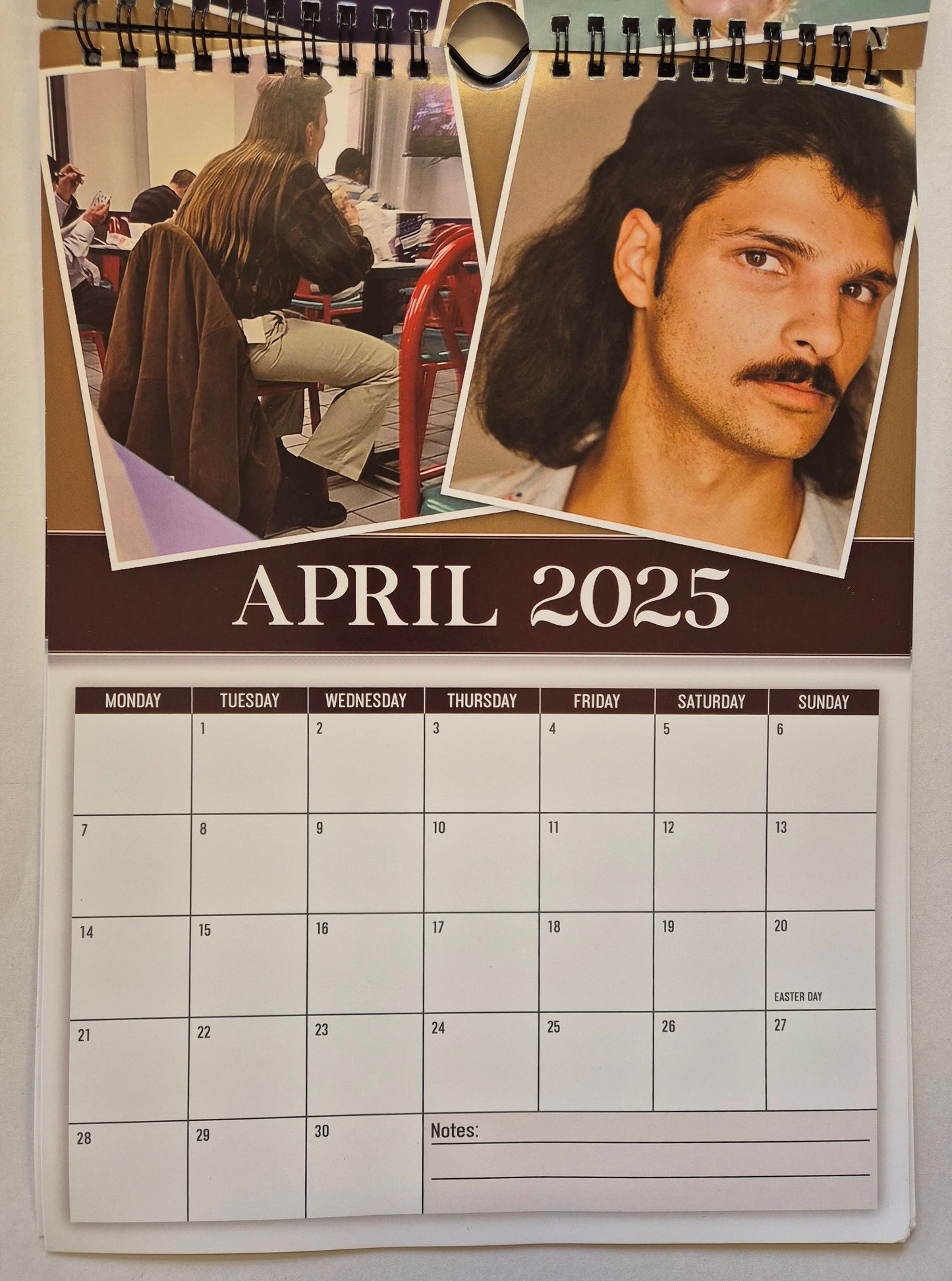 2025 Calendar: World's Greatest Mullets