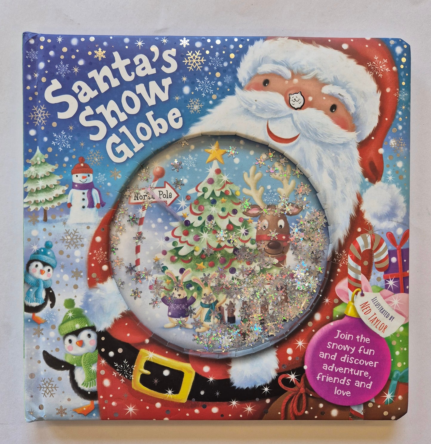Santa's Snow Globe by Stephanie Moss (Tough Pages)