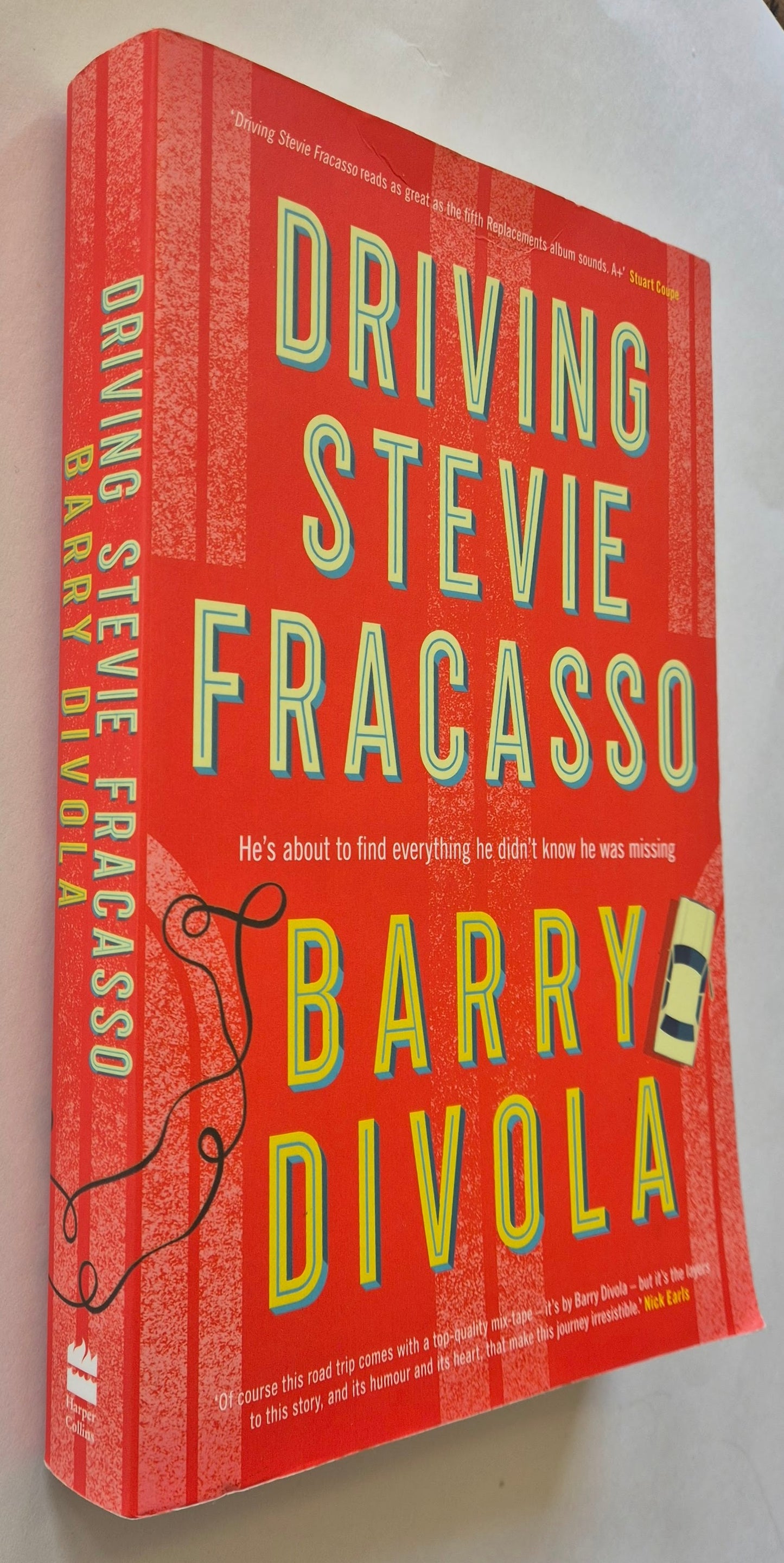 Driving Stevie Fracasso by Barry Divola