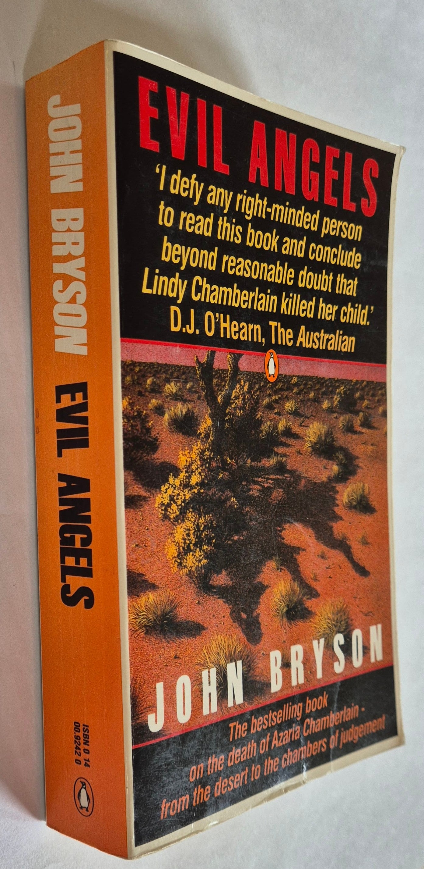 Evil Angels: The Case of Lindy Chamberlain by John Bryson
