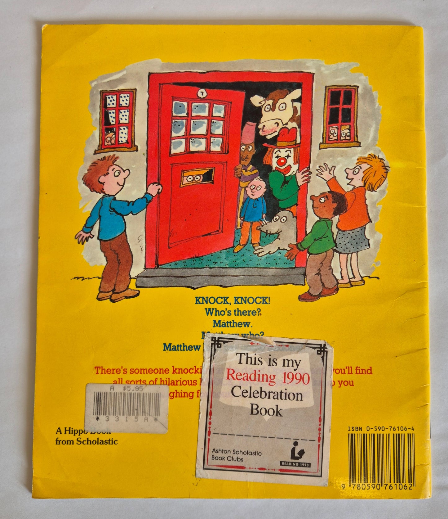The Knock Knock Joke Book by Scoular Anderson