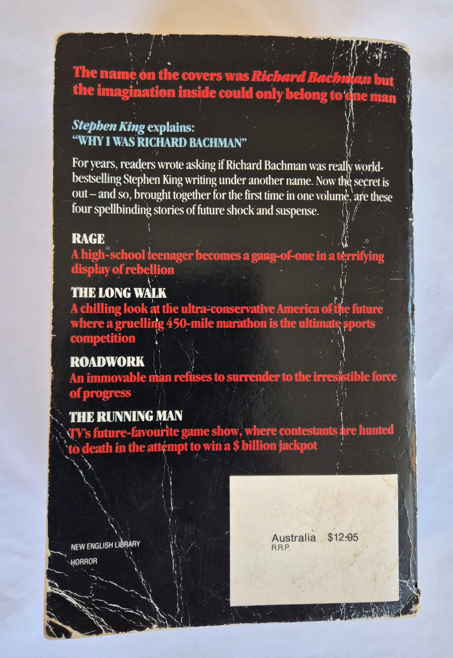 The Bachman Books by Stephen King (Writing as Richard Bachman)