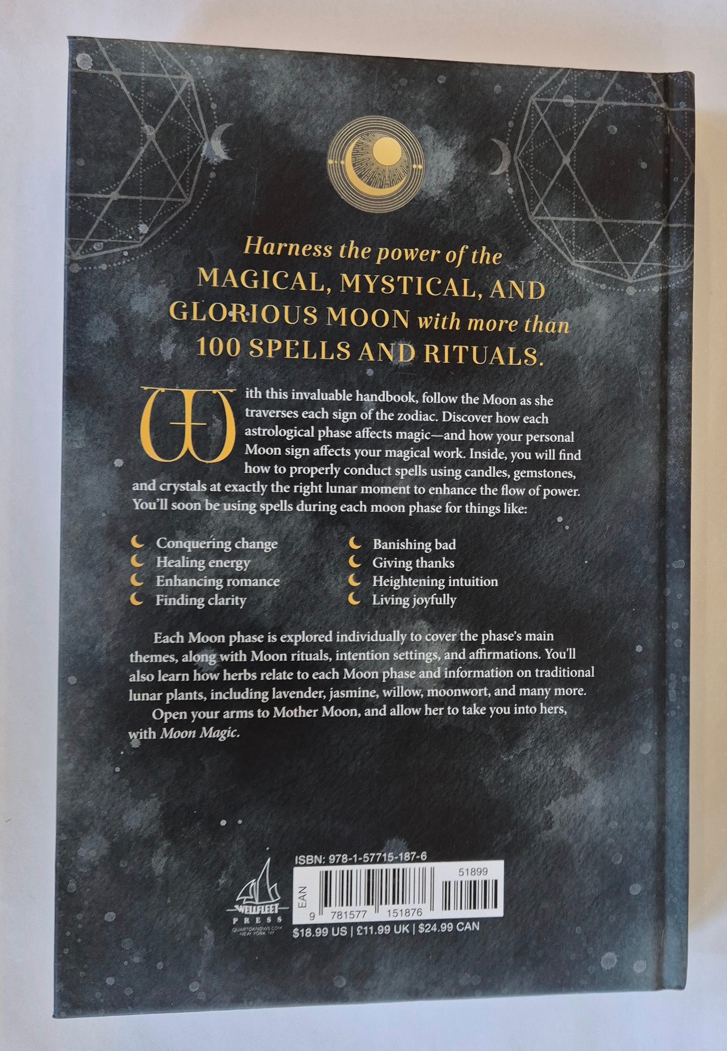 Moon Magic: A Handbook of Lunar Cycles, Lore, and Mystical Energies by Aurora Kane