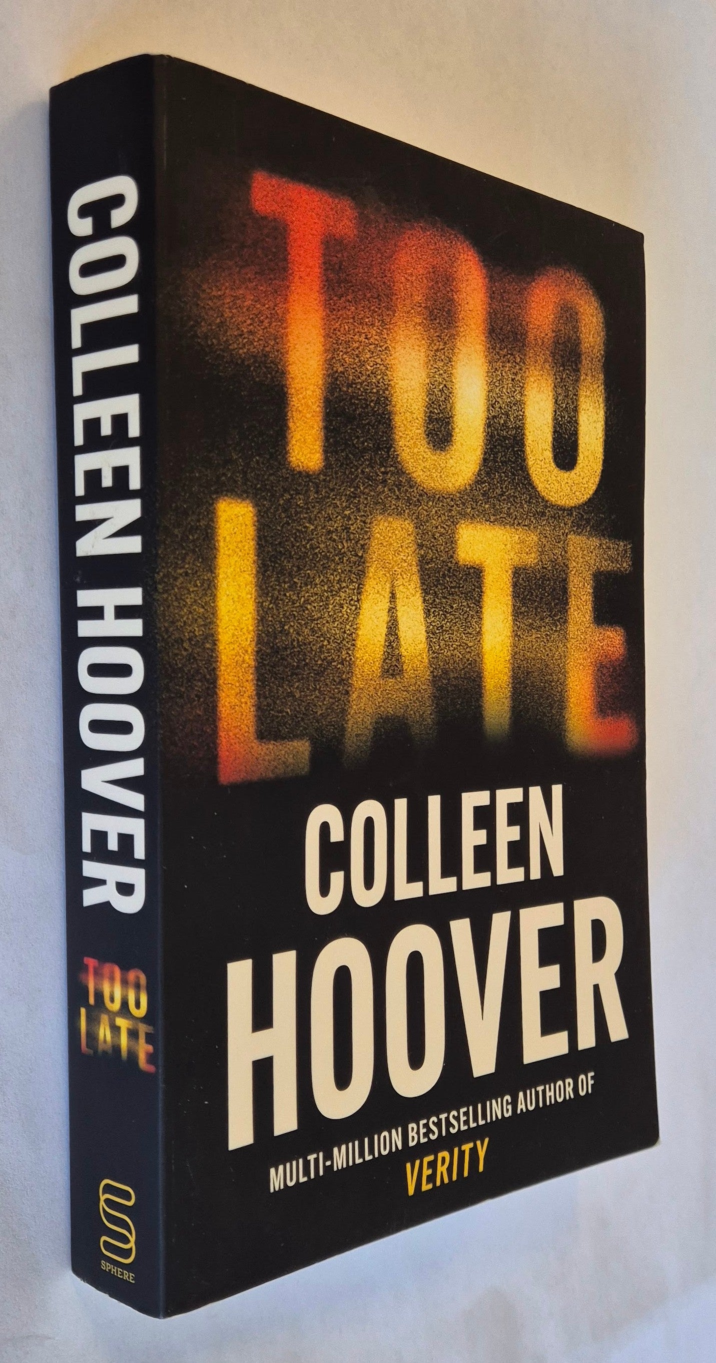 Too Late by Colleen Hoover