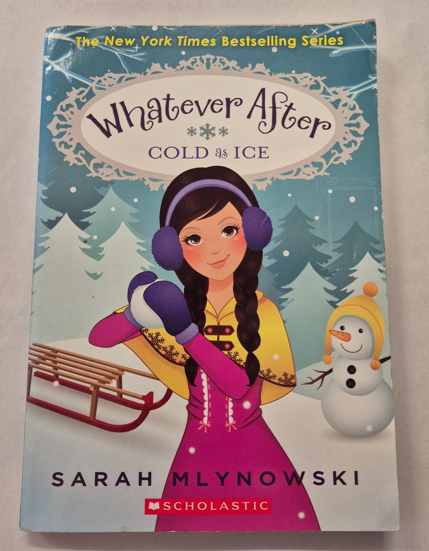 Cold as Ice (Whatever After #6) by Sarah Mlynowski