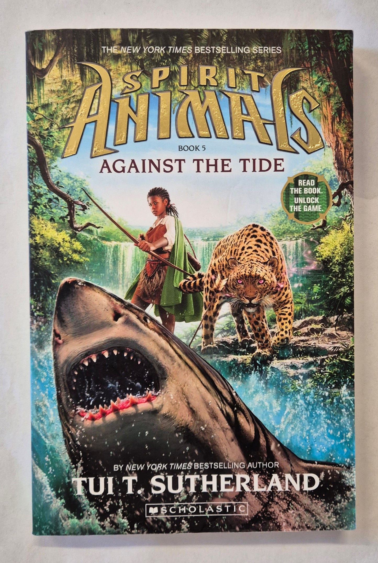 Against the Tide (Spirit Animals #5) by Tui T. Sutherland