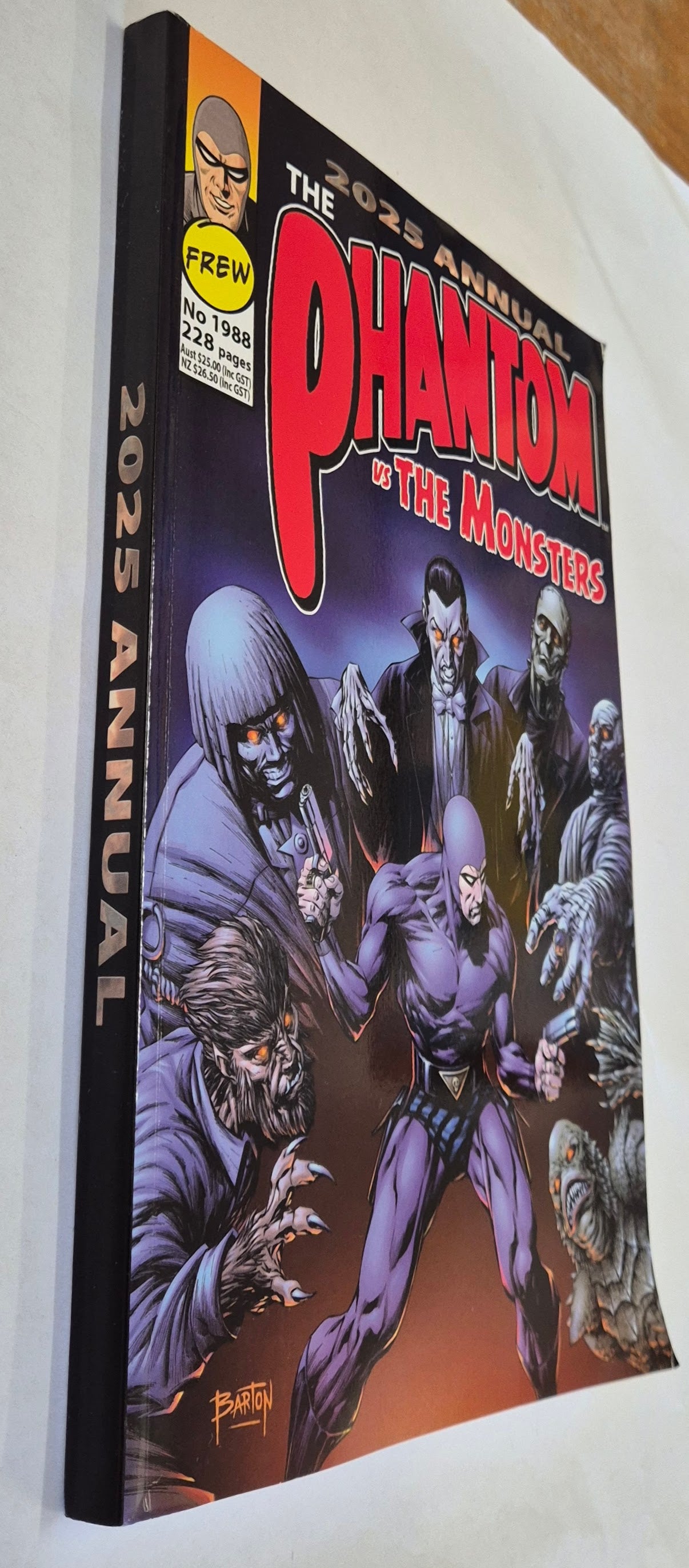 Issue 1998 Annual Special, 2025: The Phantoms vs The Monsters