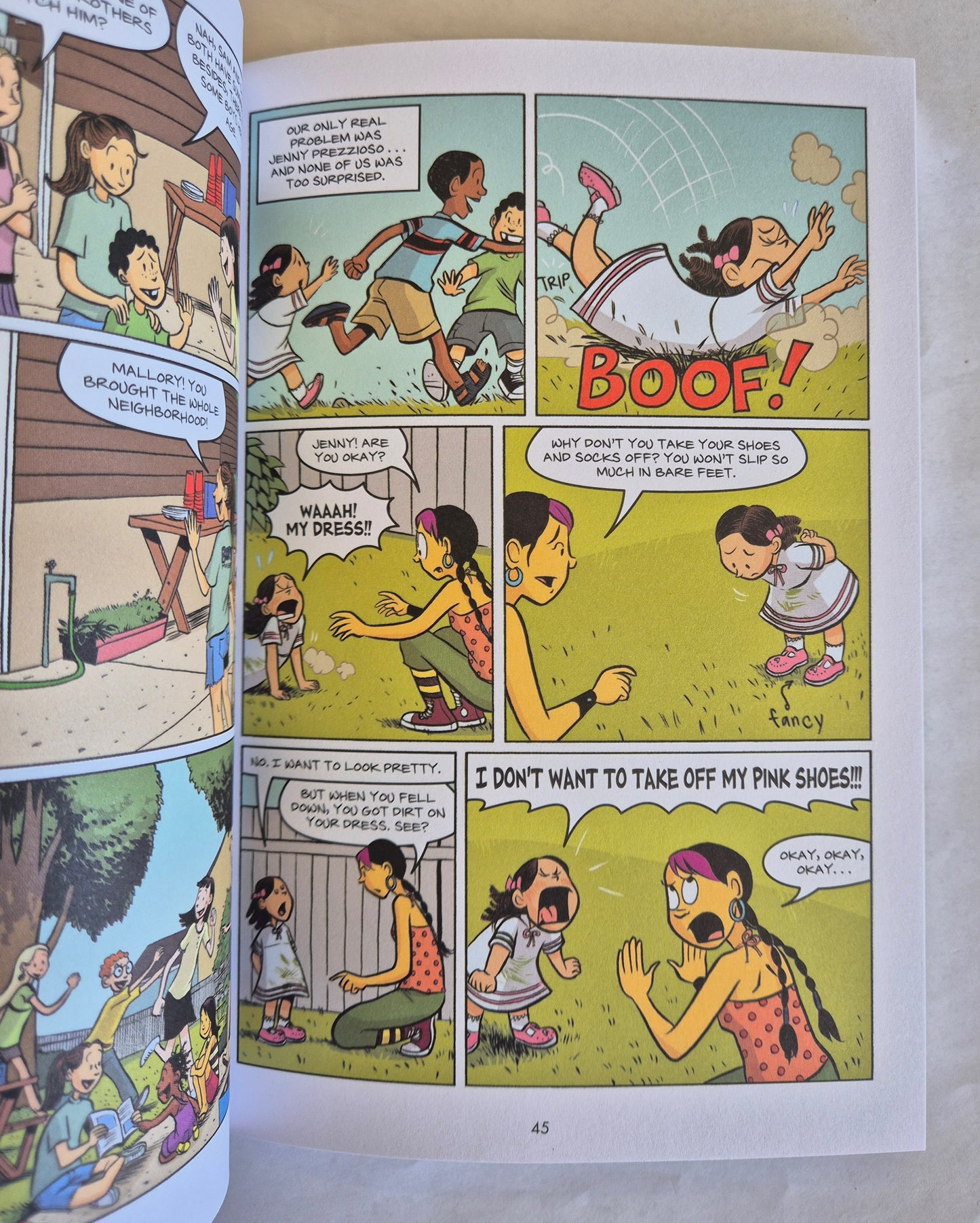 Claudia and Mean Janine (The Baby-Sitters Club Graphic Novels #4) by Raina Telgemeier
