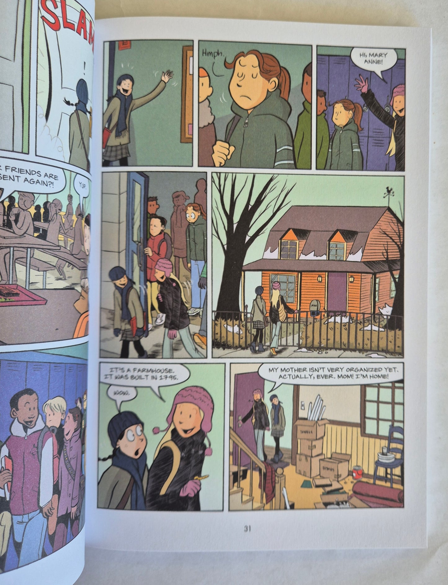 Mary Anne Saves the Day (The Baby-Sitters Club Graphic Novels #3) by Raina Telgemeier