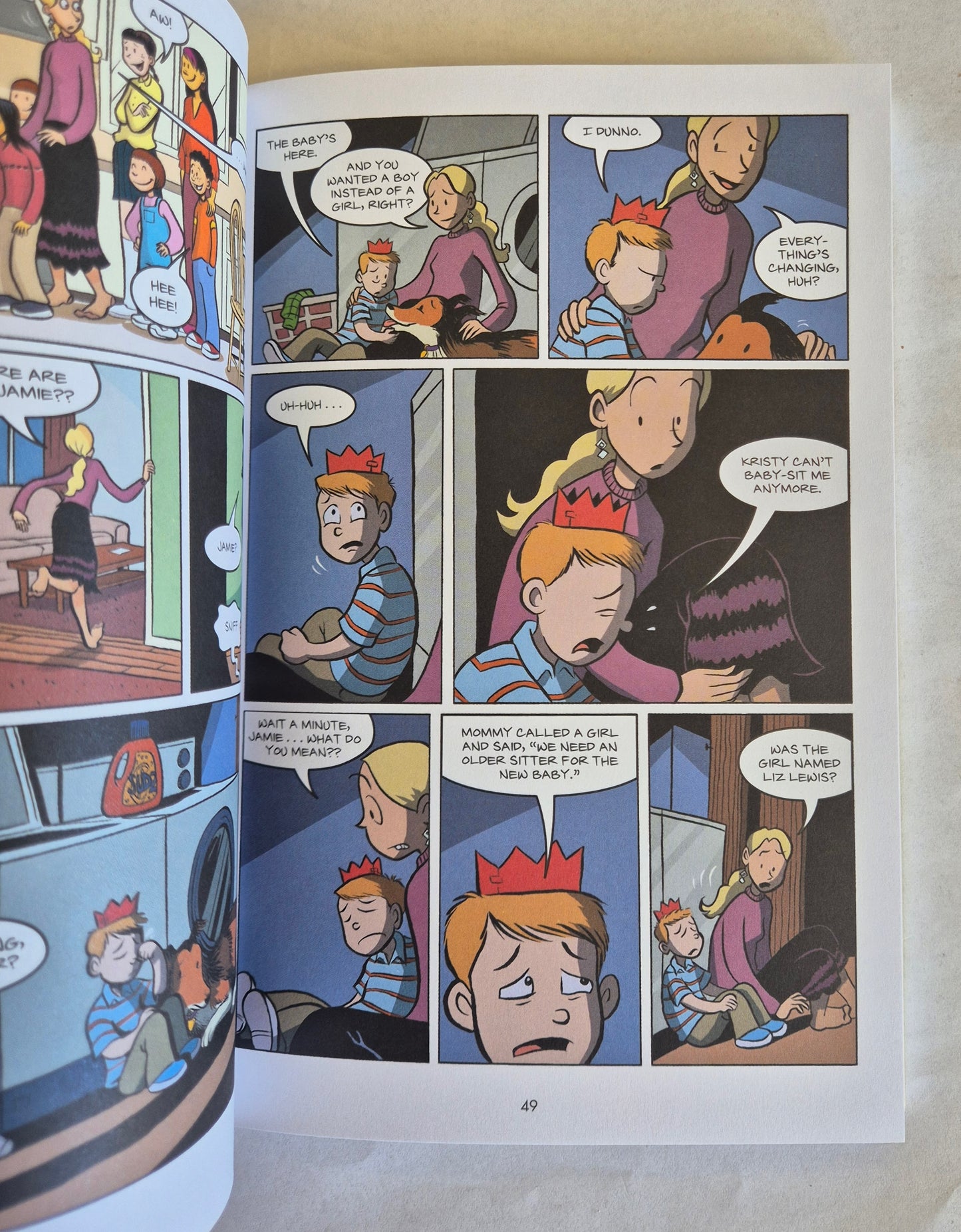 The Truth About Stacey (The Baby-Sitters Club Graphic Novels #2) by Raina Telgemeier