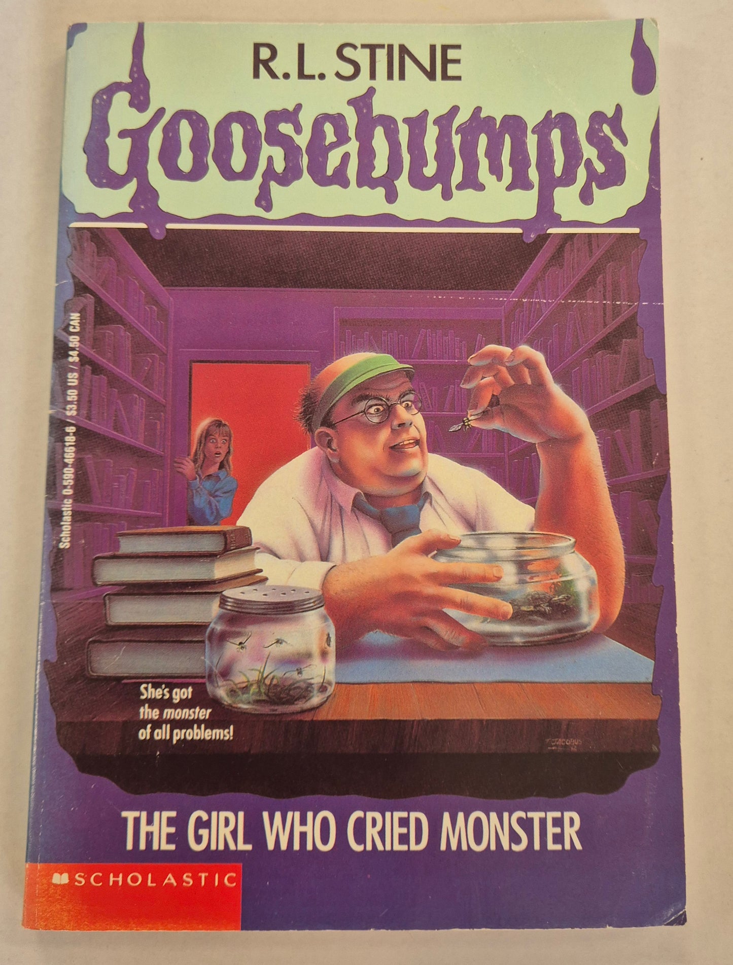 The Girl Who Cried Monster (Goosebumps #8) by R. L. Stine