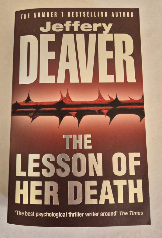 The Lesson of Her Death by Jeffery Deaver