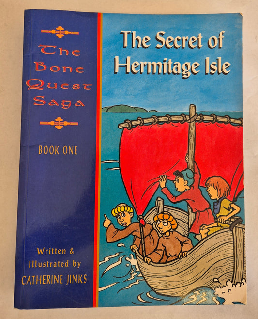 The Secret of Hermitage Isle (The Bone Quest Saga #1) by Catherine Jinks