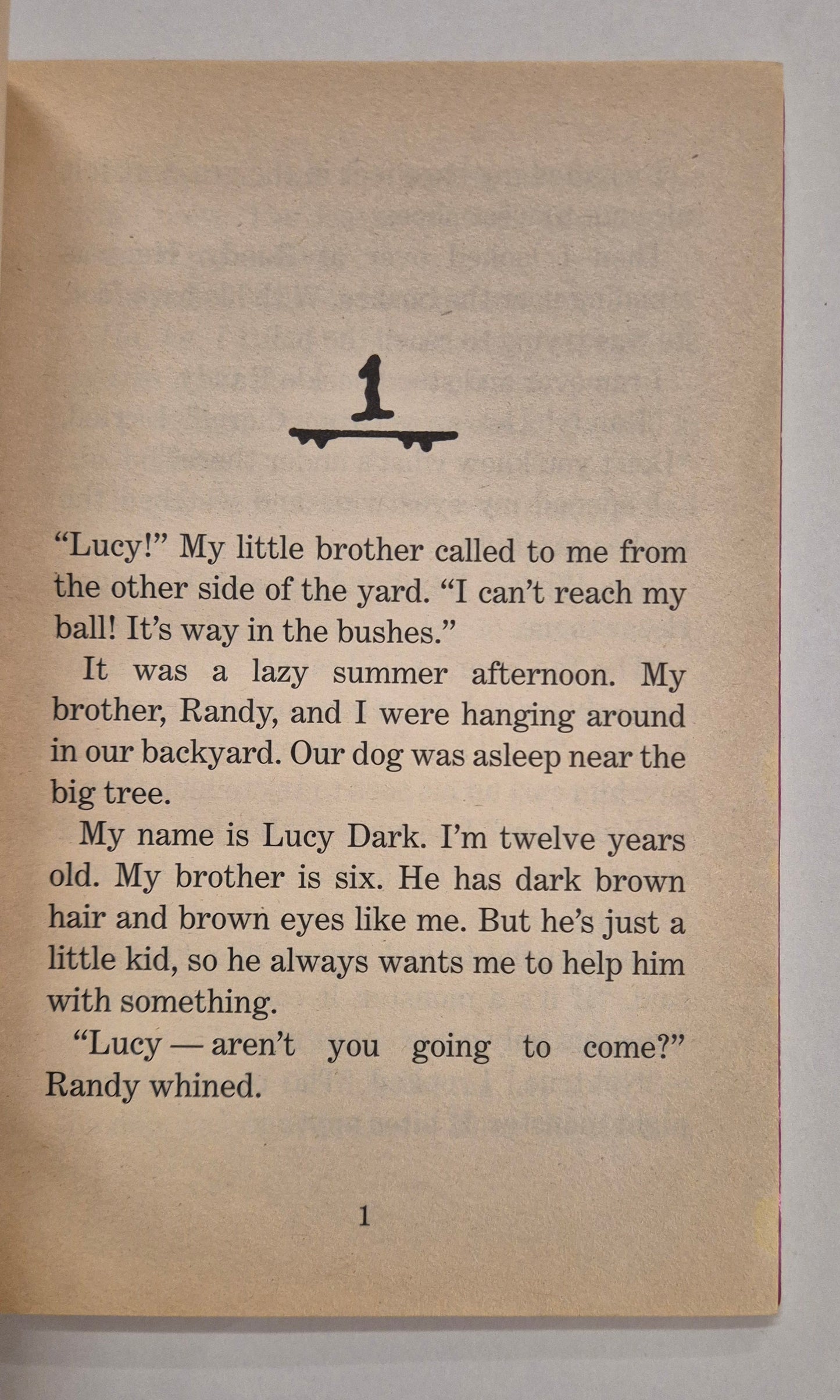 Goosebumps Presents TV Episode #1: The Girl Who Cried Monster by R. L. Stine