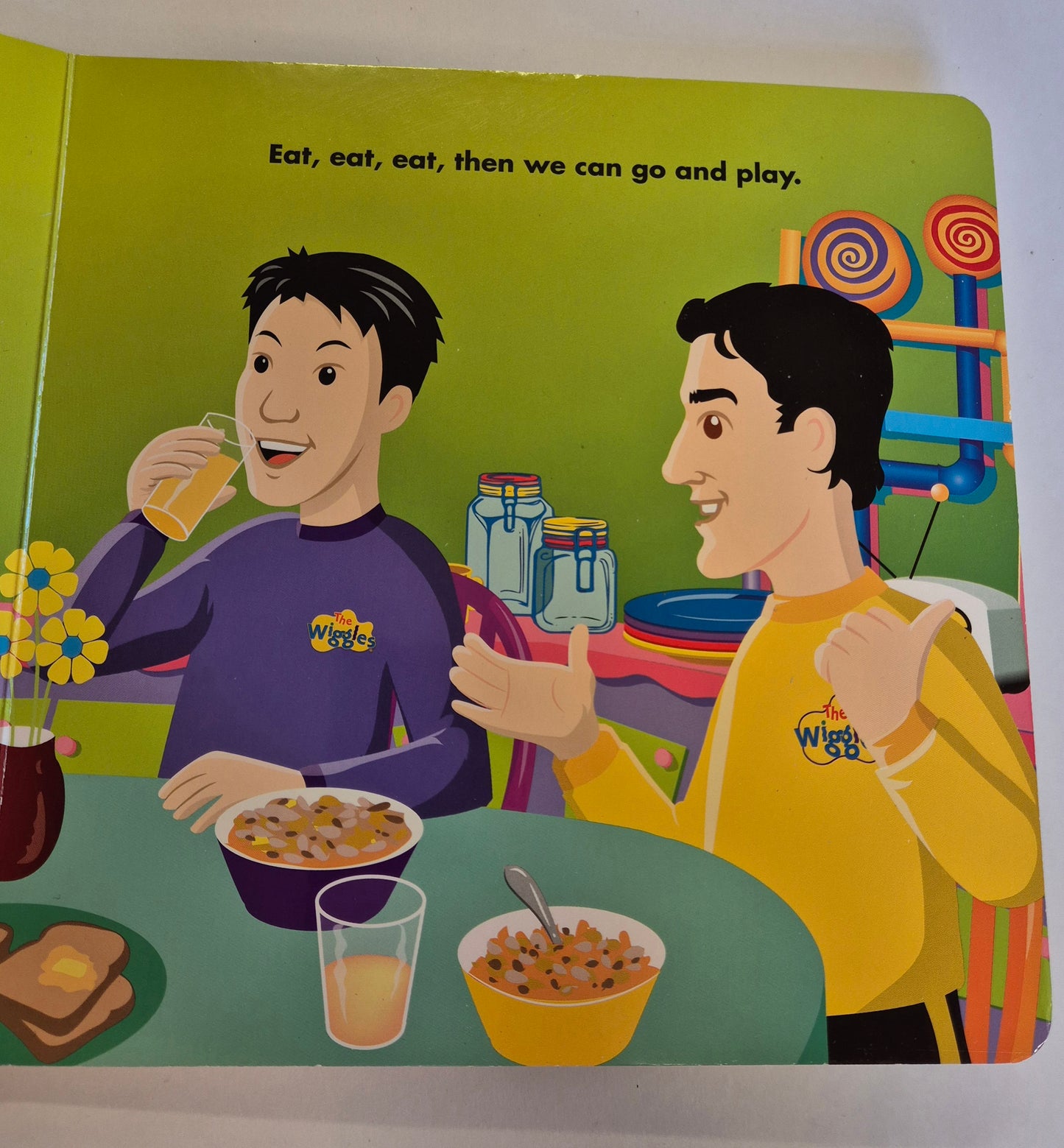 From Morning 'til Night by The Wiggles (Board Book)