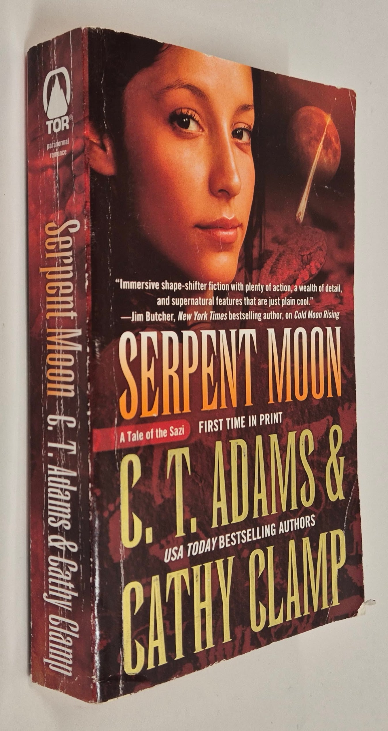 Serpent Moon (A Tale of the Sazi #8) by C. T. Adams & Cathy Clamp