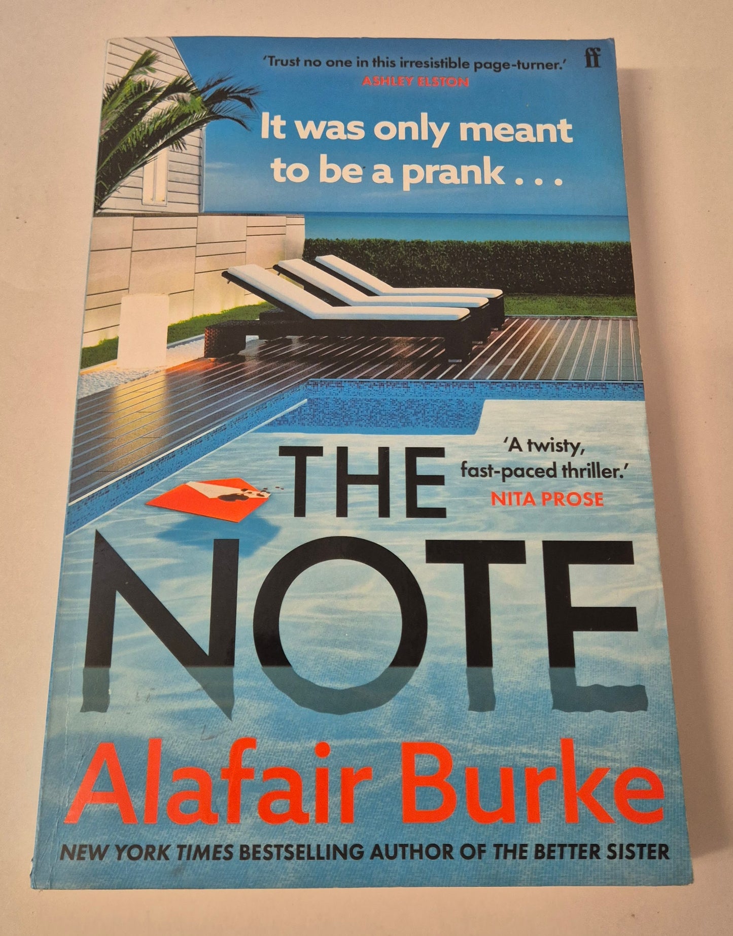 The Note by Alafair Burke