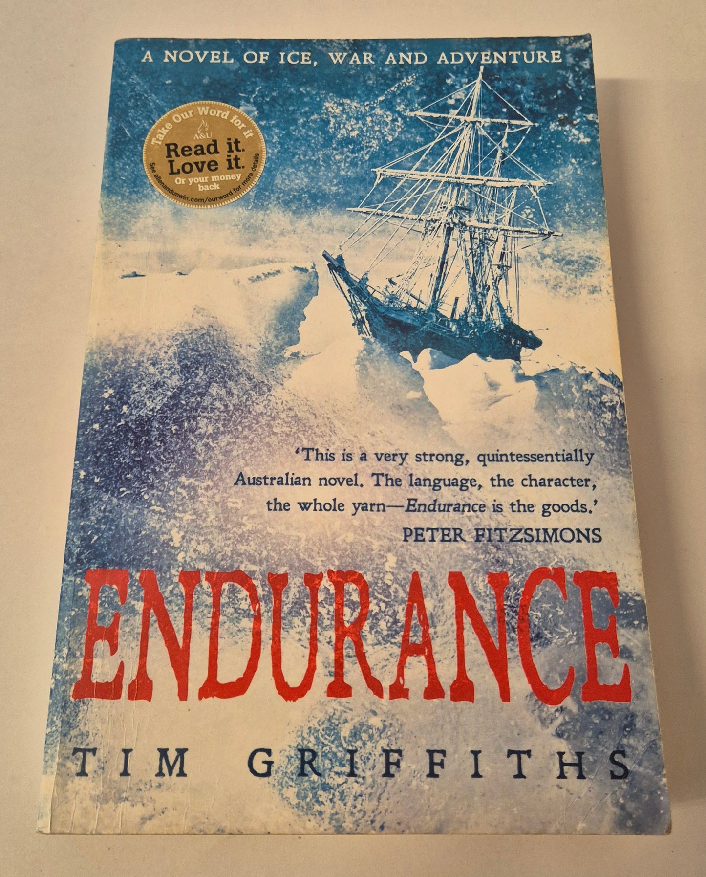Endurance by Tim Griffiths