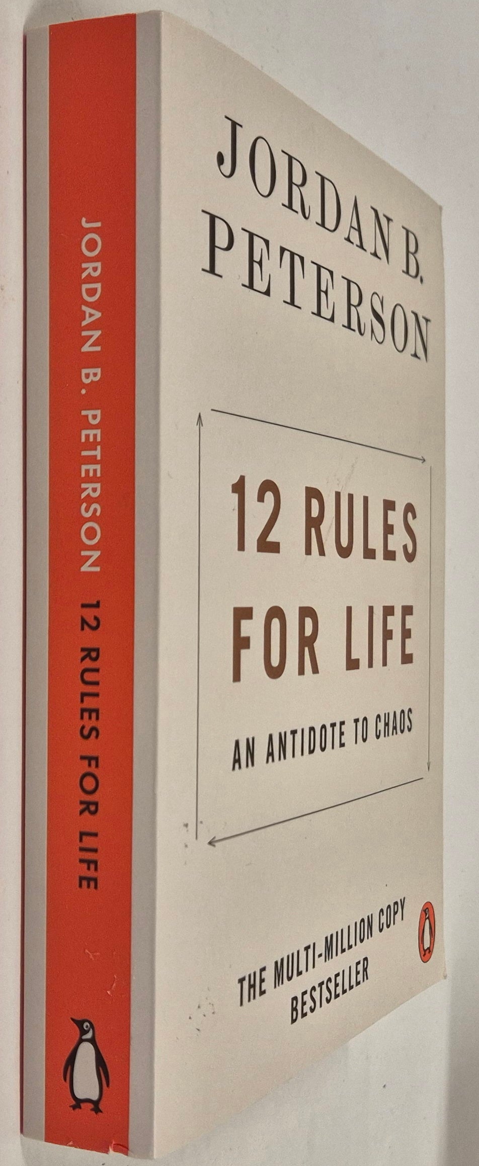 12 Rules for Life: An Antidote to Chaos (Rules for Life #1) by Jordan B. Peterson