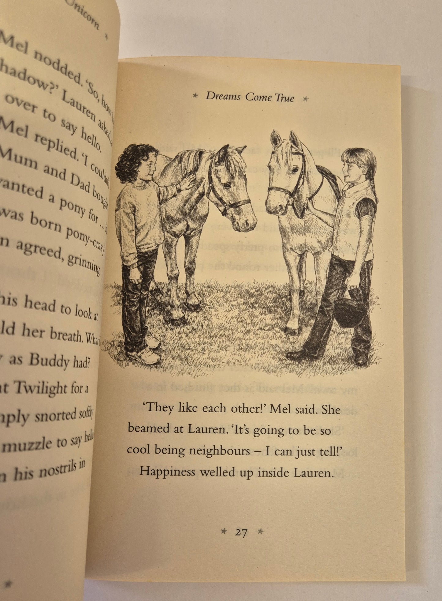 My Secret Unicorn: Dreams Come True (My Secret Unicorn #2) by Linda Chapman