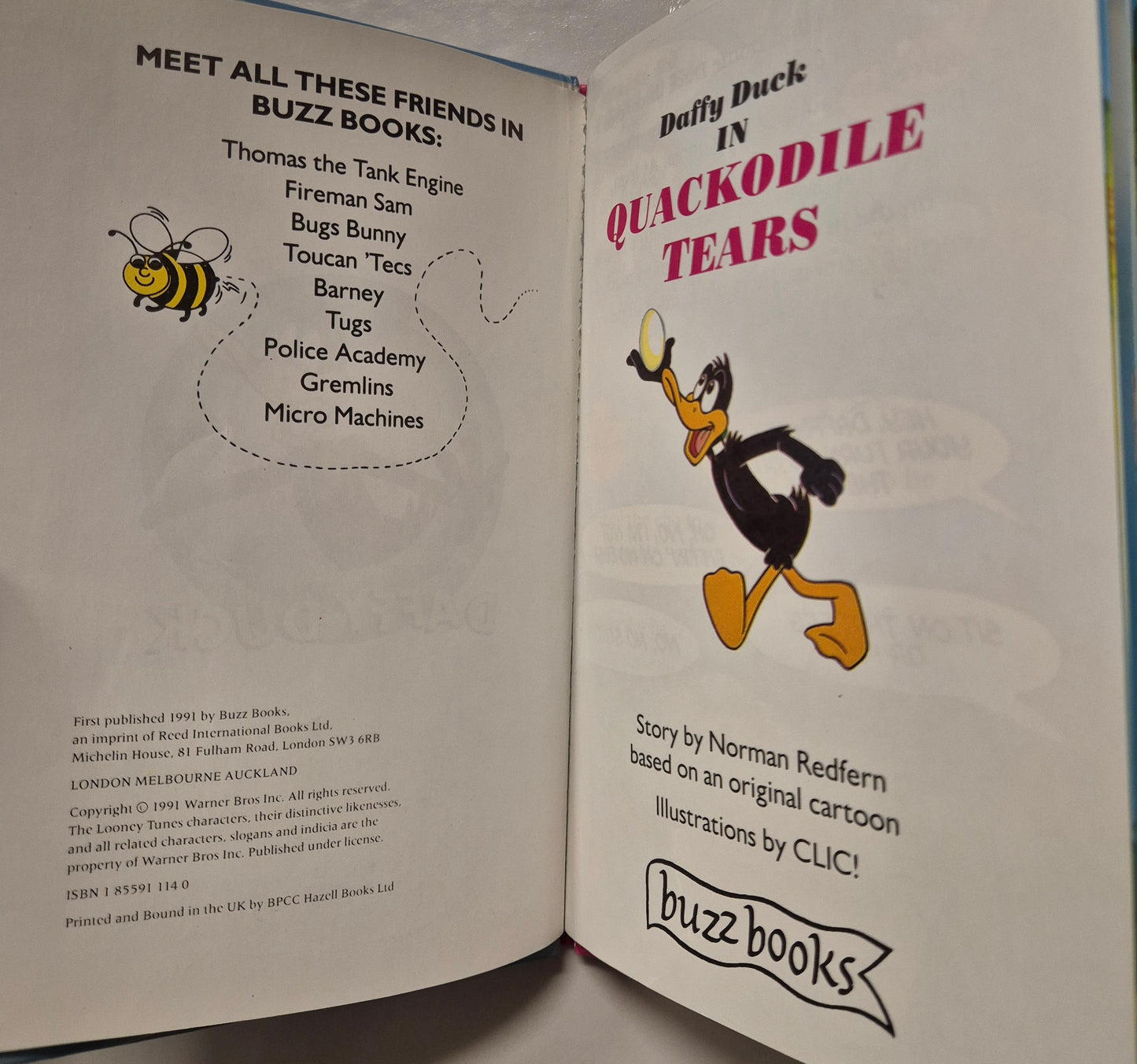 Daffy Duck in Quackodile Tears by Norman Redfern