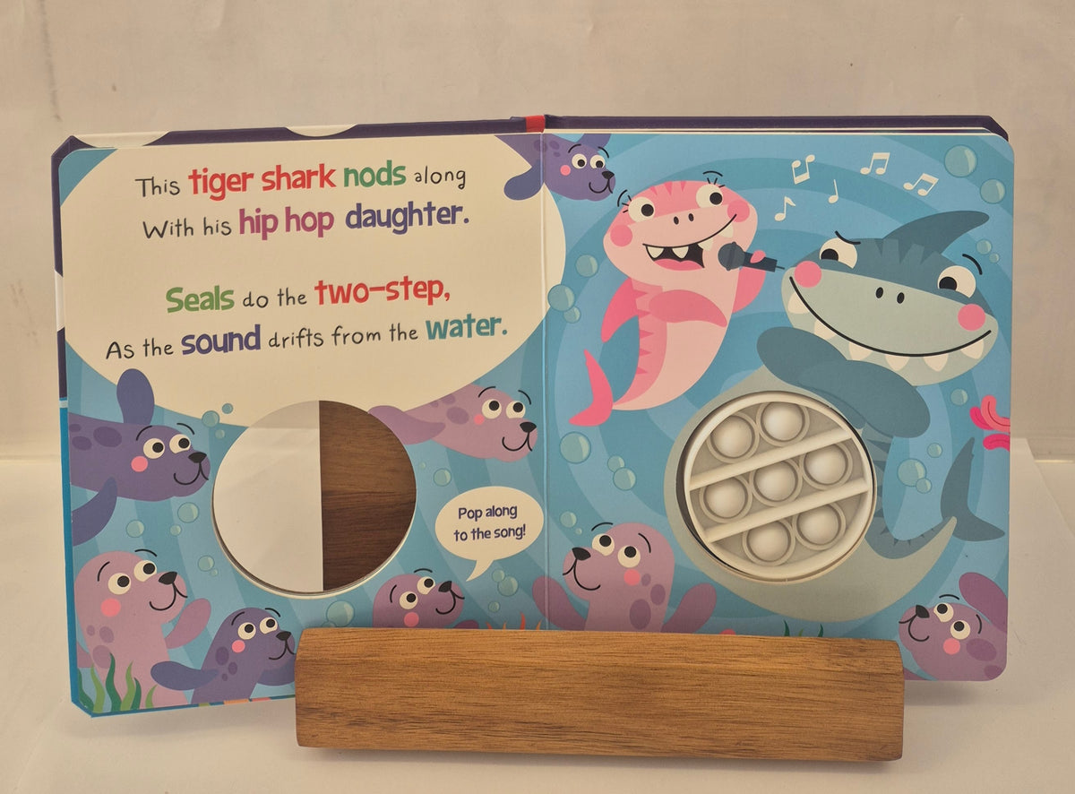 Push & Pop: Shark Rap by Clare Michelle (Board Book)