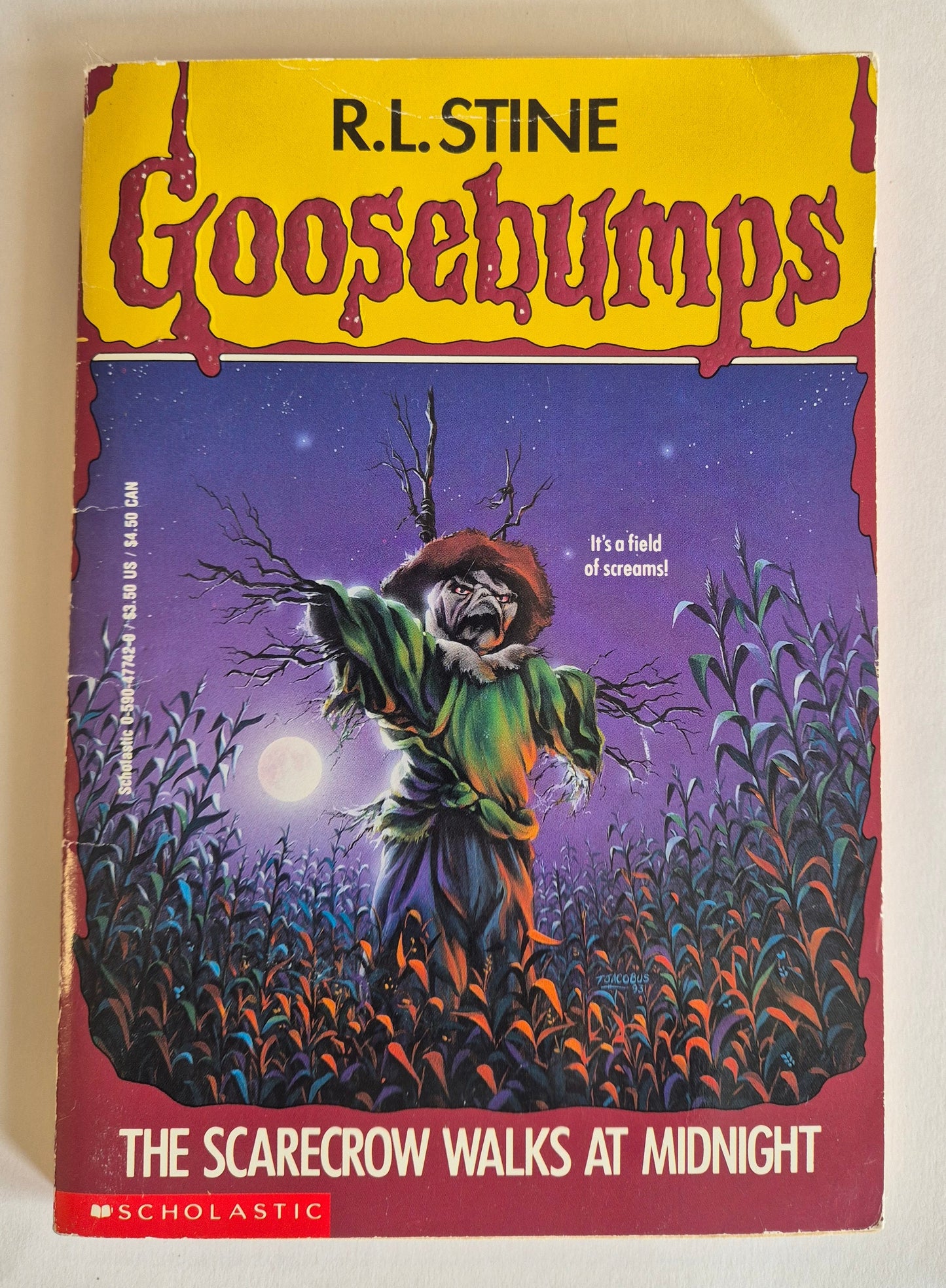 The Scarecrow Walks At Midnight (Goosebumps #20) by R. L. Stine