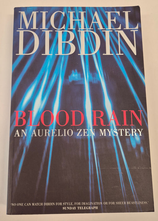 Blood Rain by Michael Dibdin