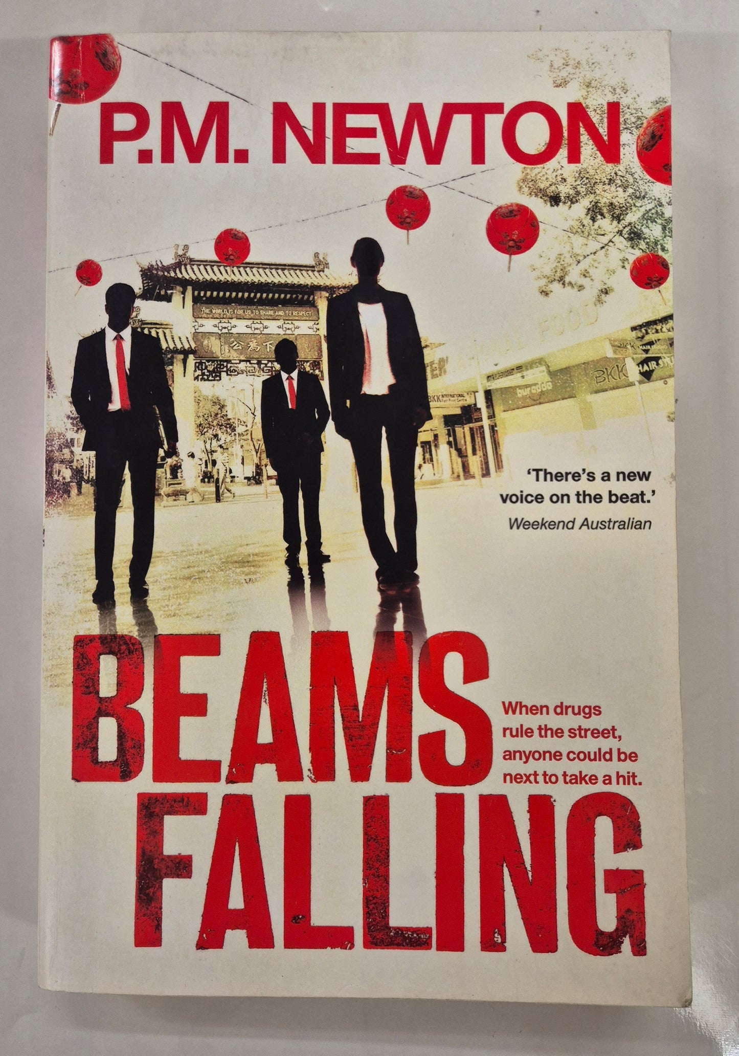 Beams Falling (Nhu "Ned" Kelly #2) by P. M. Newton