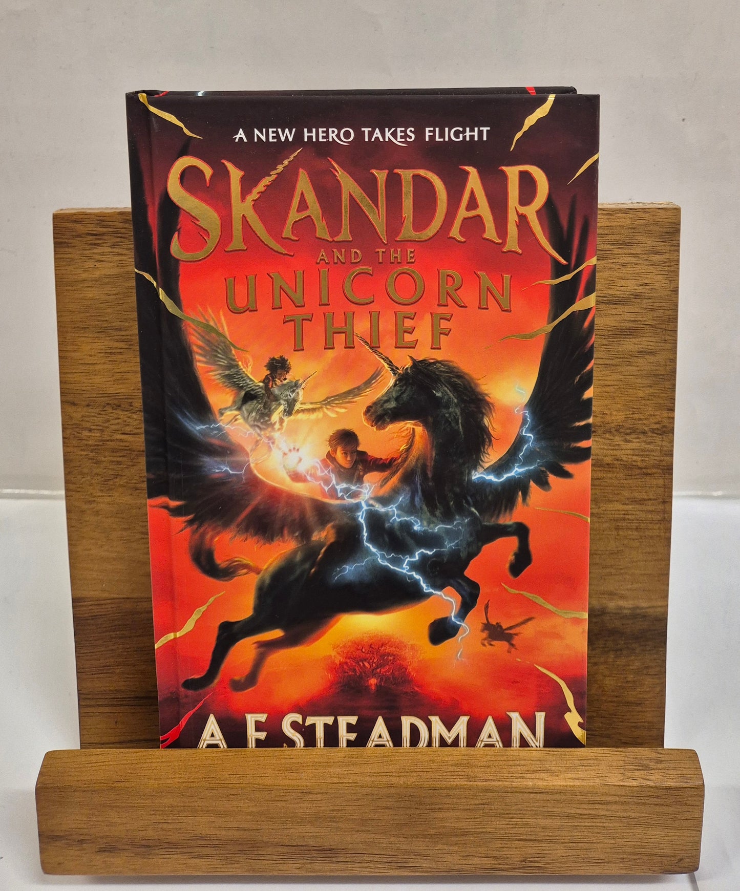 Skandar and the Unicorn Thief (Skandar #1) by A. F. Steadman
