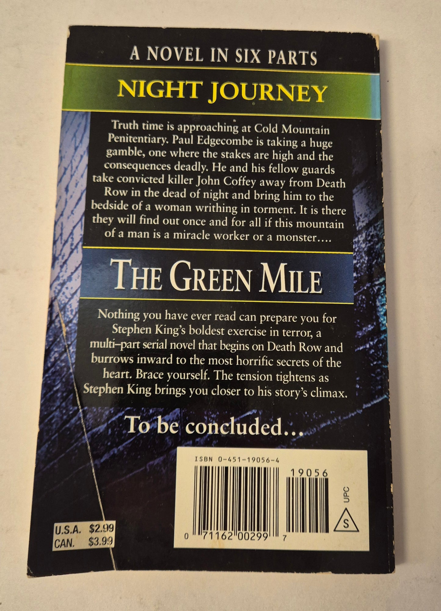 Night Journey (The Green Mile #5) by Stephen King