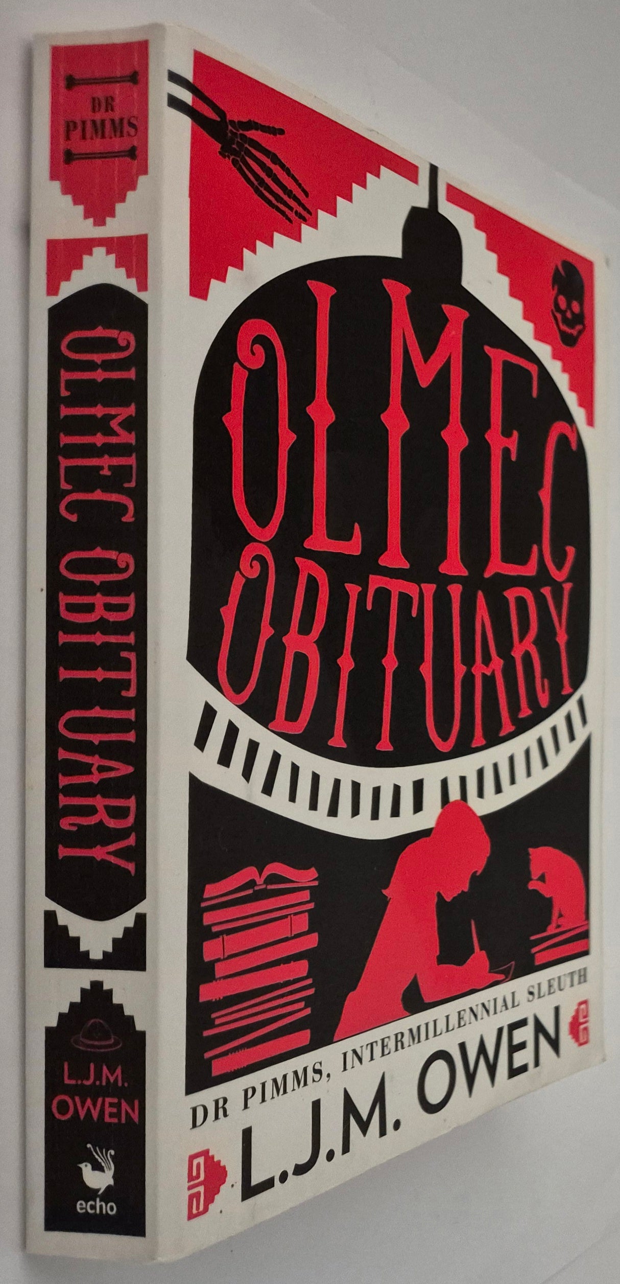 Olmec Orbituary(Dr Pimms, Intermillenial Sleuth #1) by L. J. M. Owen