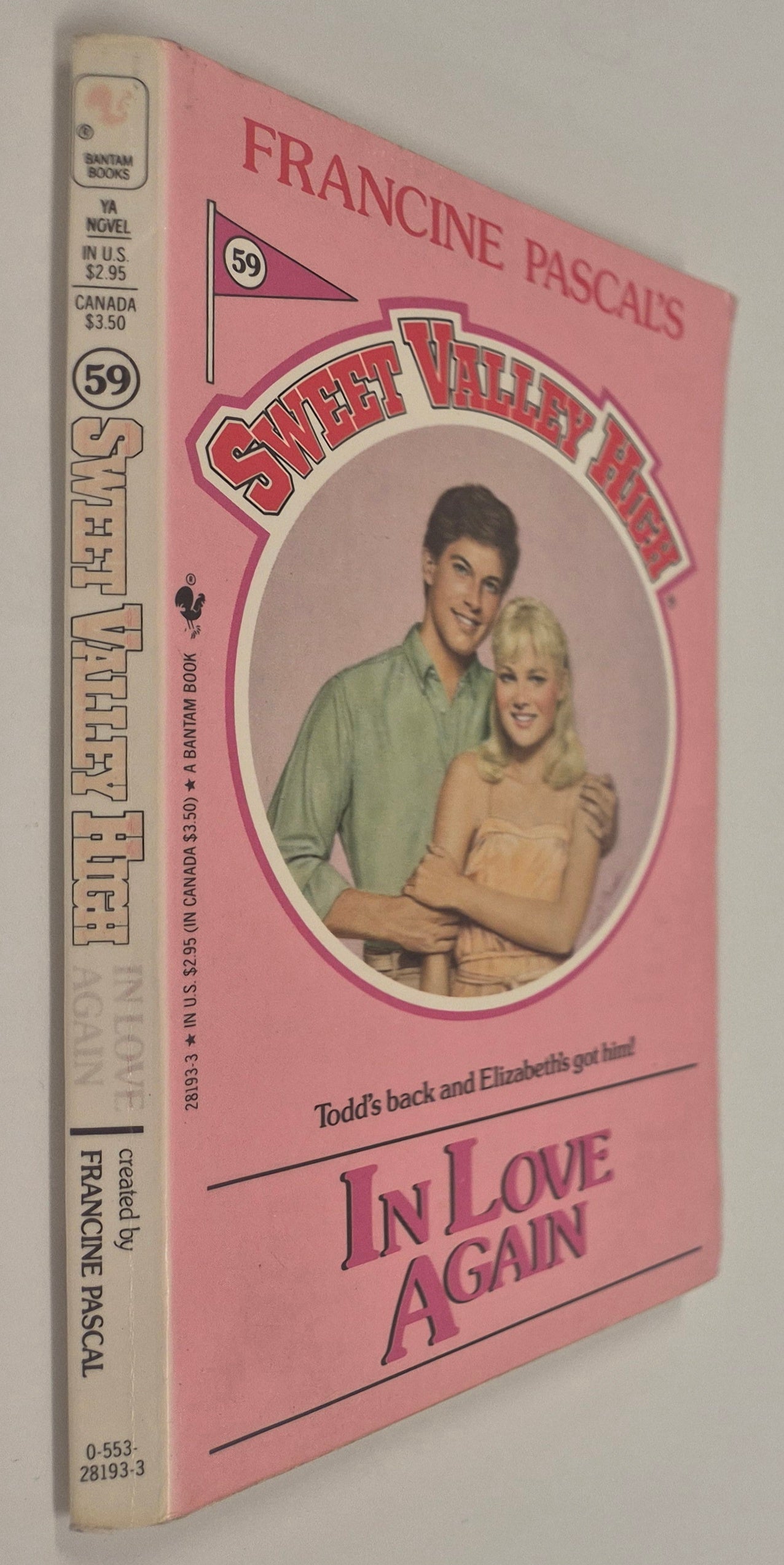 Francine Pascal's Sweet Valley High: In Love Again (Sweet Valley High #59) by Kate Williams