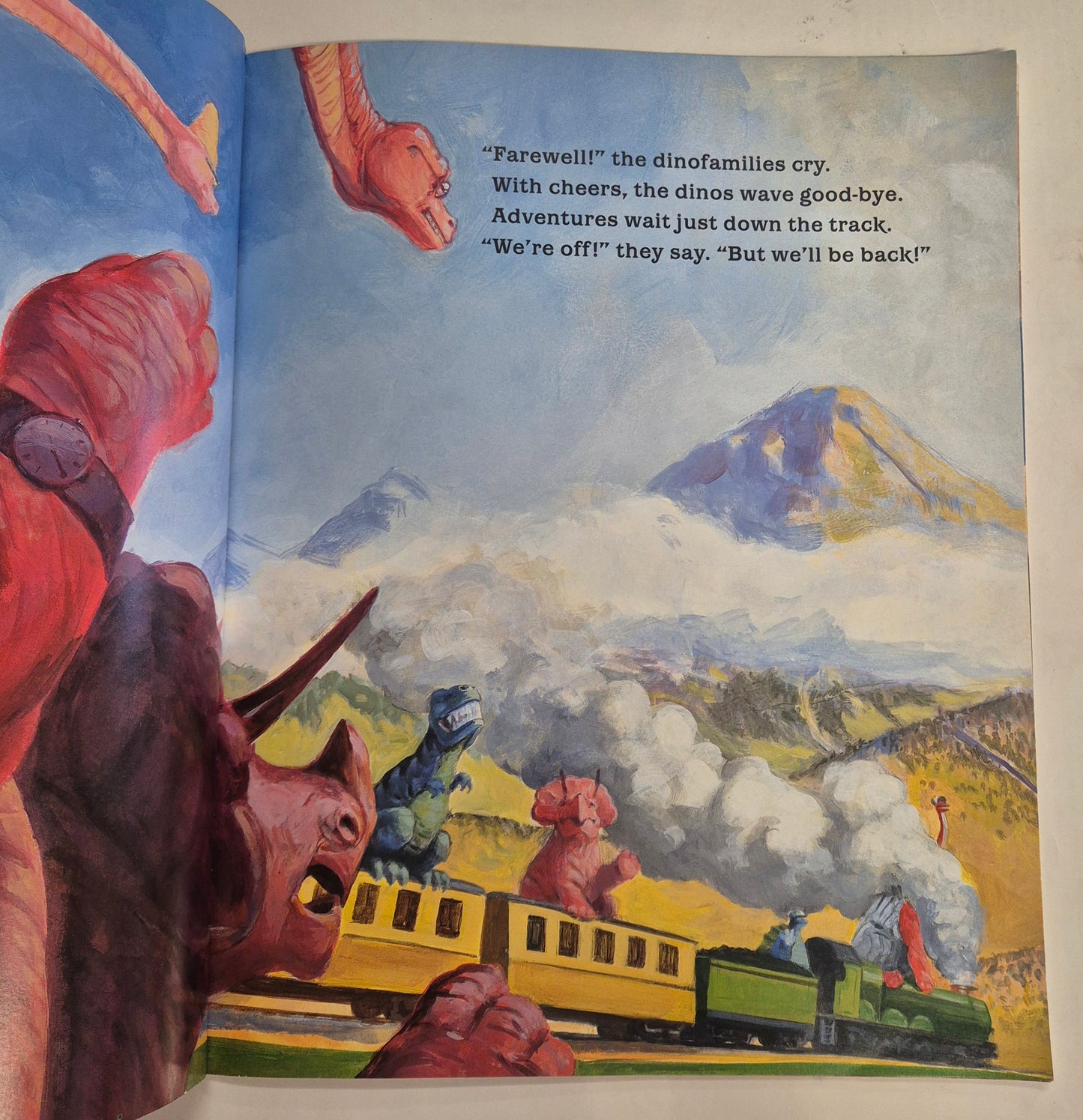 All Aboard the Dinotrain by Deb Lund