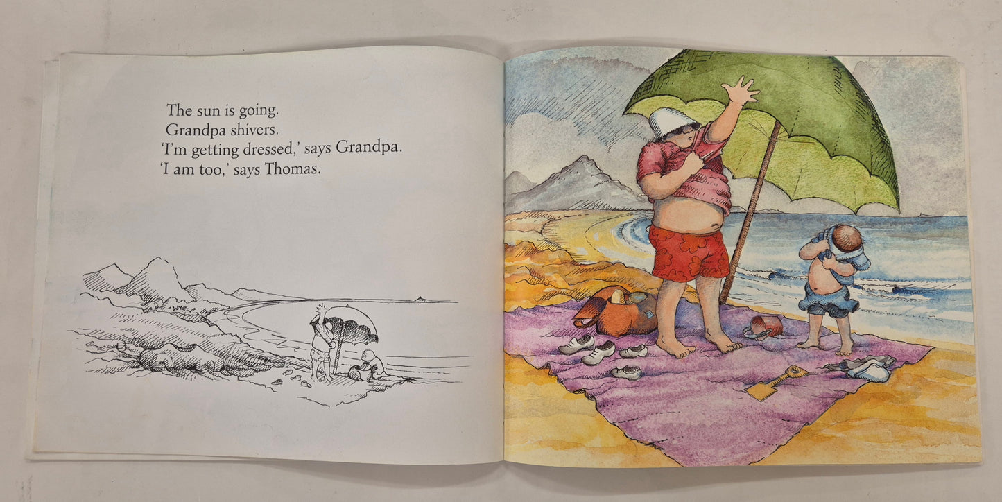 Grandpa and Thomas and the Green Umbrella by Pamela Allen