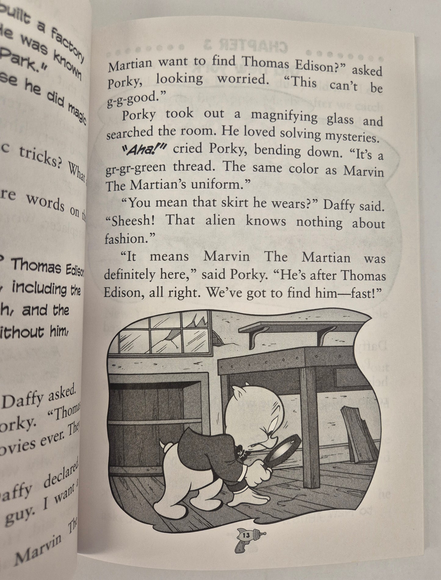 Martian Menace Inventing Trouble with Thomas Edison (Looney Tunes Wacky Adventures) by Tracey West