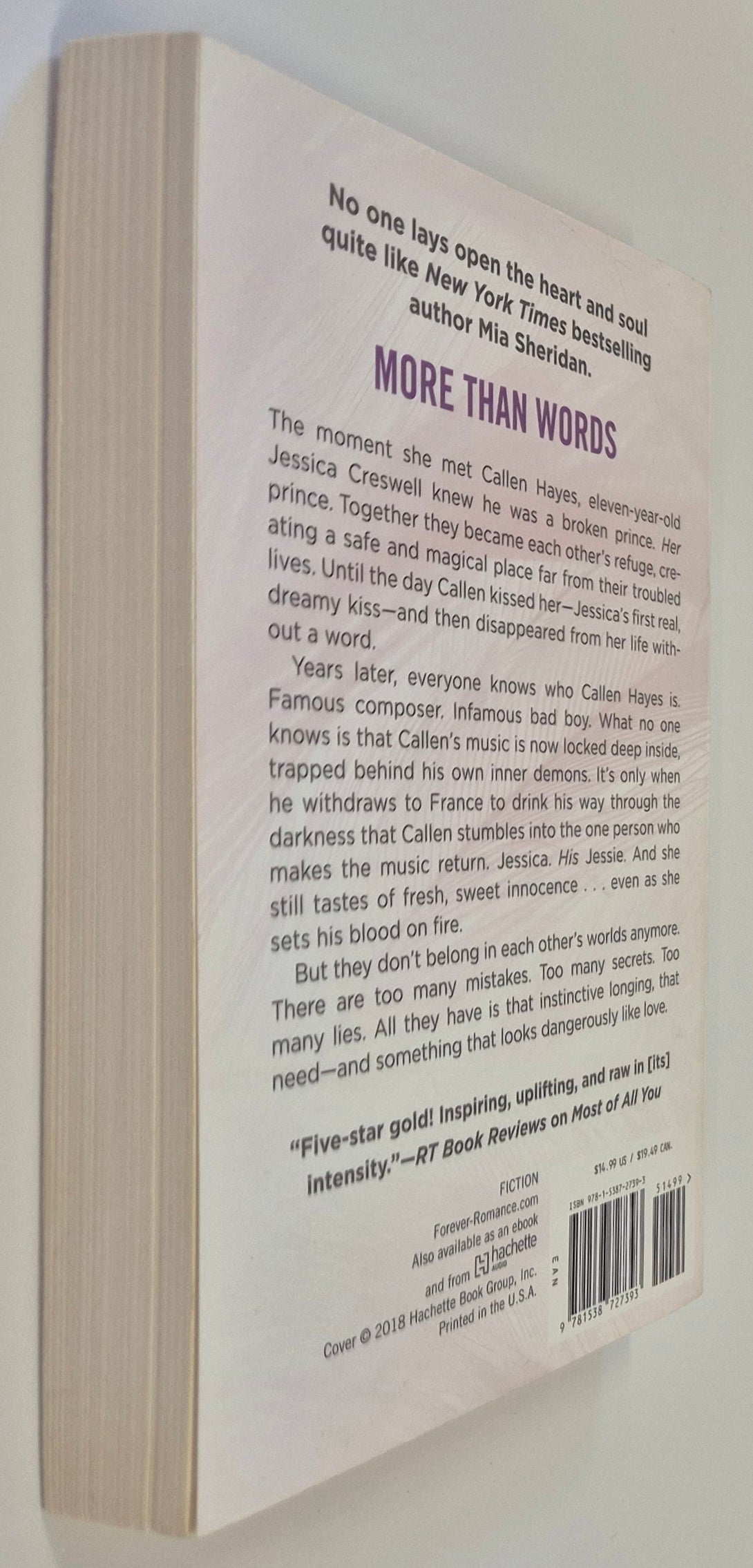 More Than Words (Where Love Meets Destiny #3) by Mia Sheridan