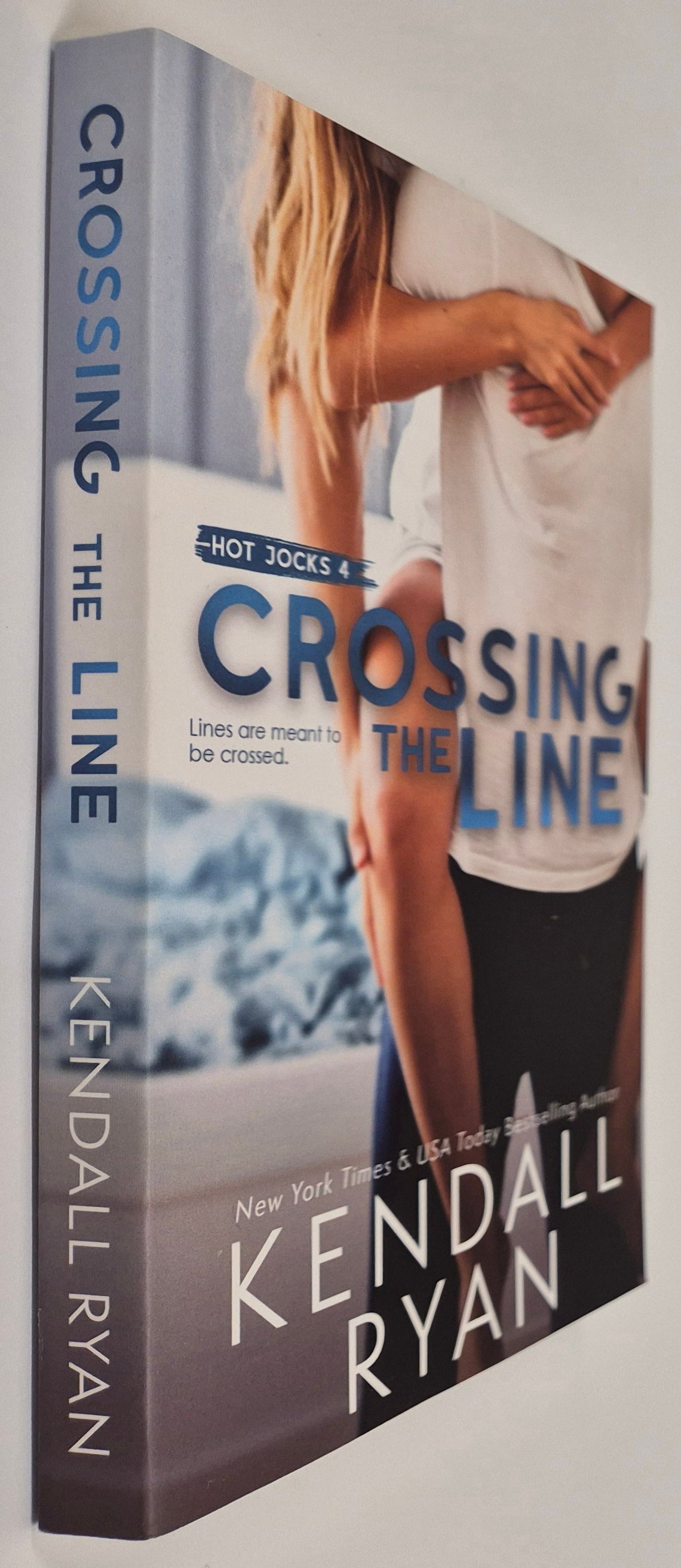 Crossing the Line (Hot Jock #4) by Kendall Ryan