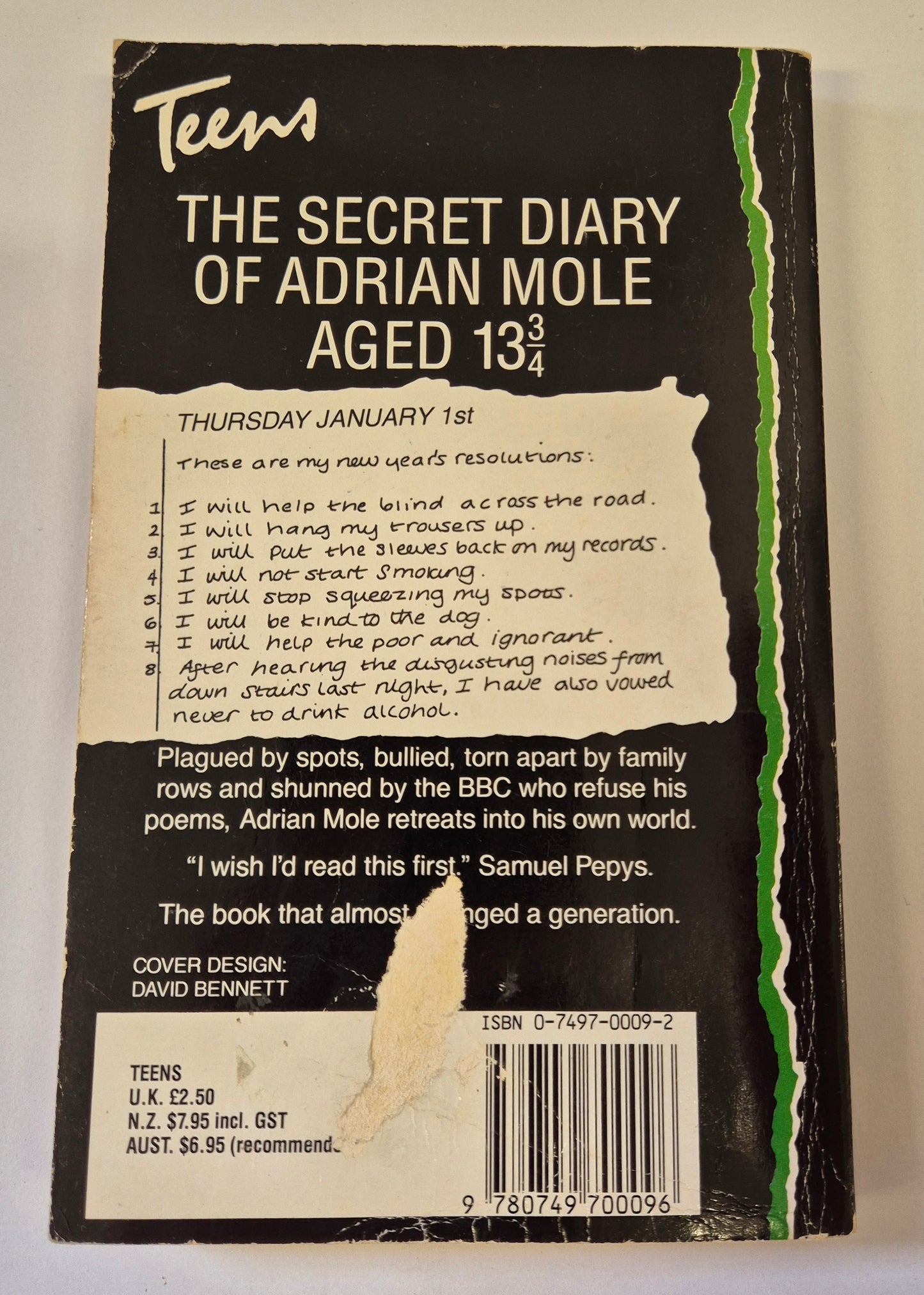 The Secret Diary of Adrian Mole Aged 13 3/4 (Adrian Mole #1) by Sue Townsend