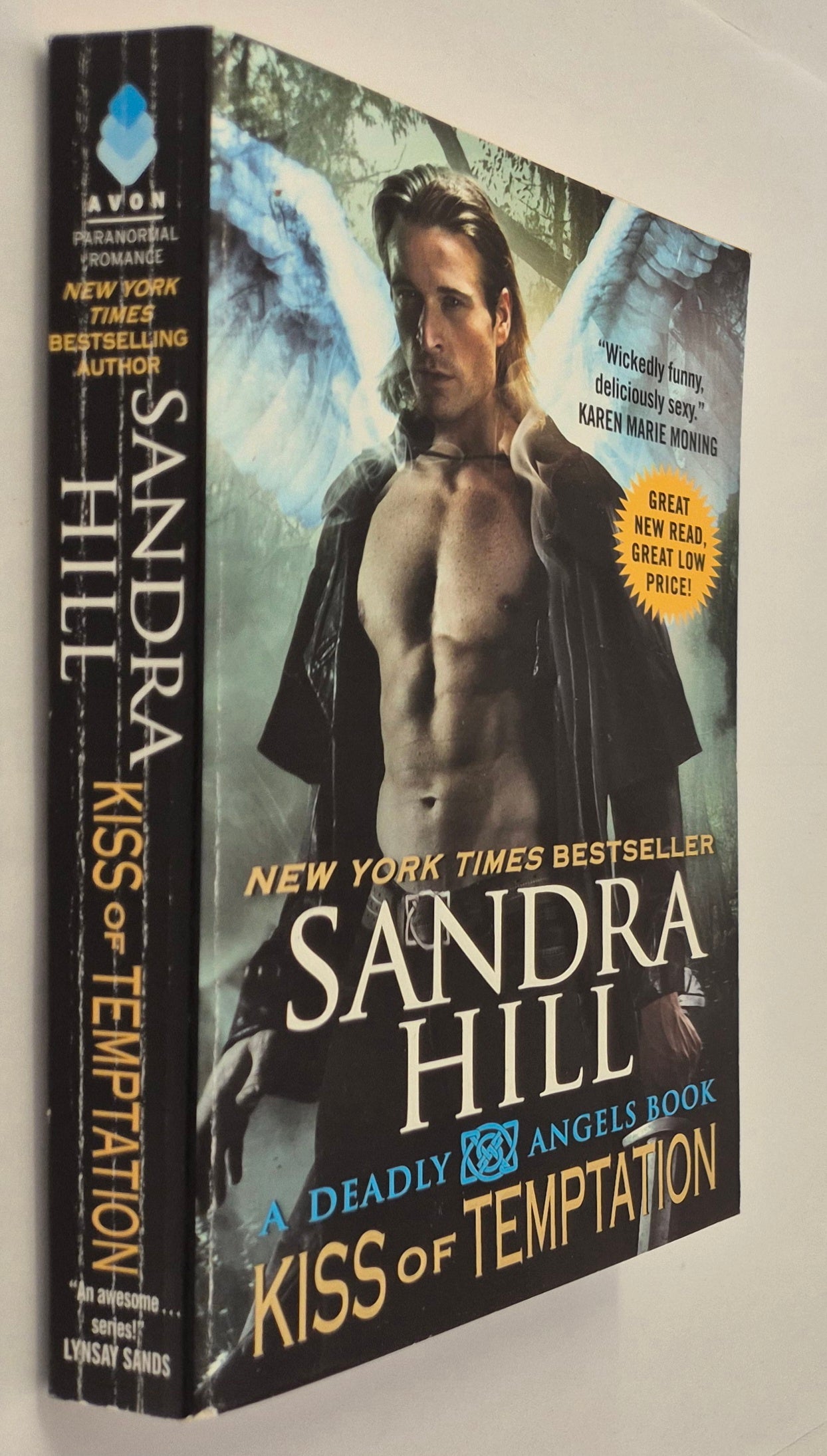 Kiss of Temptation (Deadly Angels #3) by Sandra Hill
