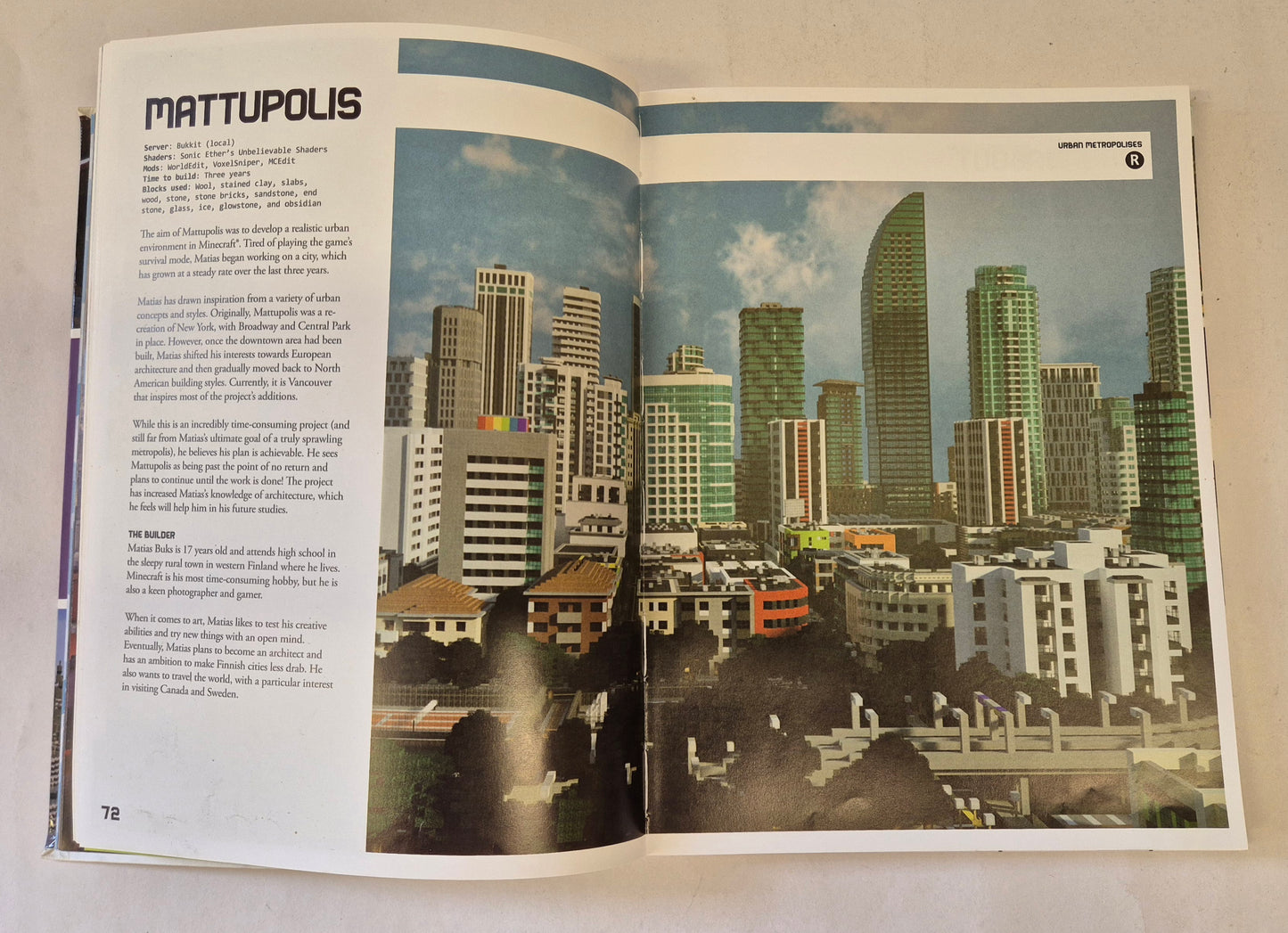 Block City: Incredible Worlds to Build in Minecraft by Kirsten Kearney with Yazur Strovoz