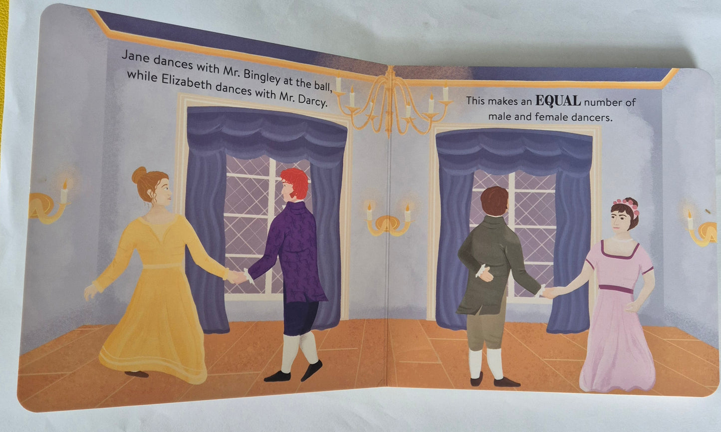 Pride & Prejudice & Math by Misti Kenison (Board Book)