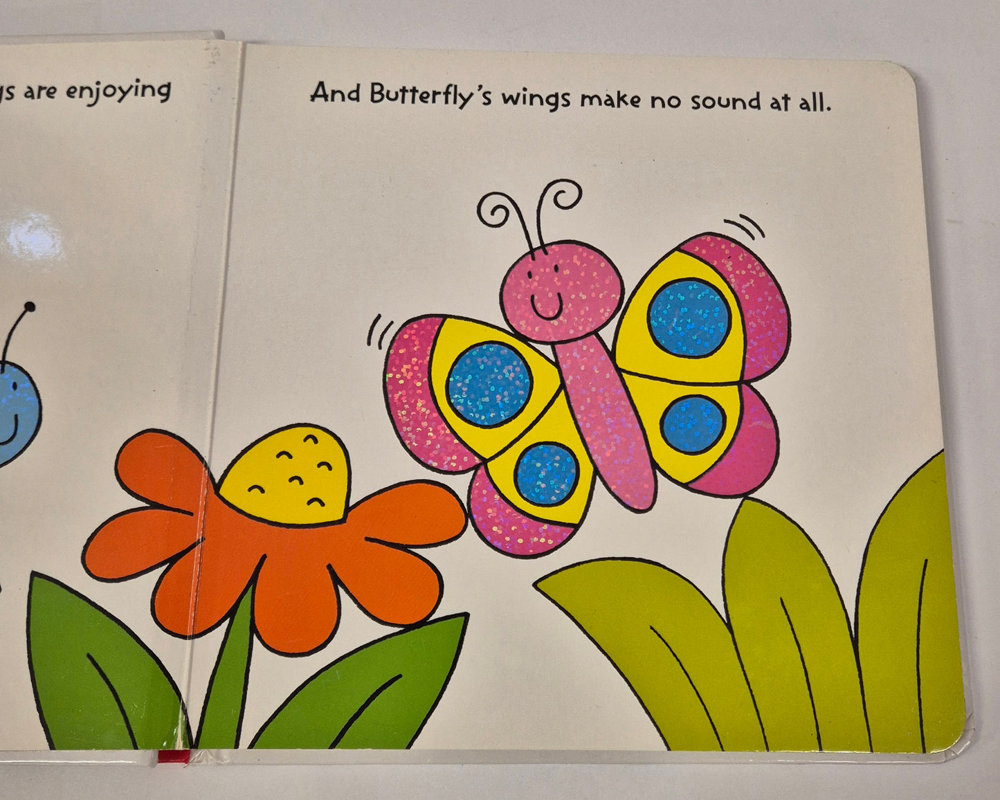 Glitterbugs: Noisy Grasshopper by Peter Curry (Board Book)
