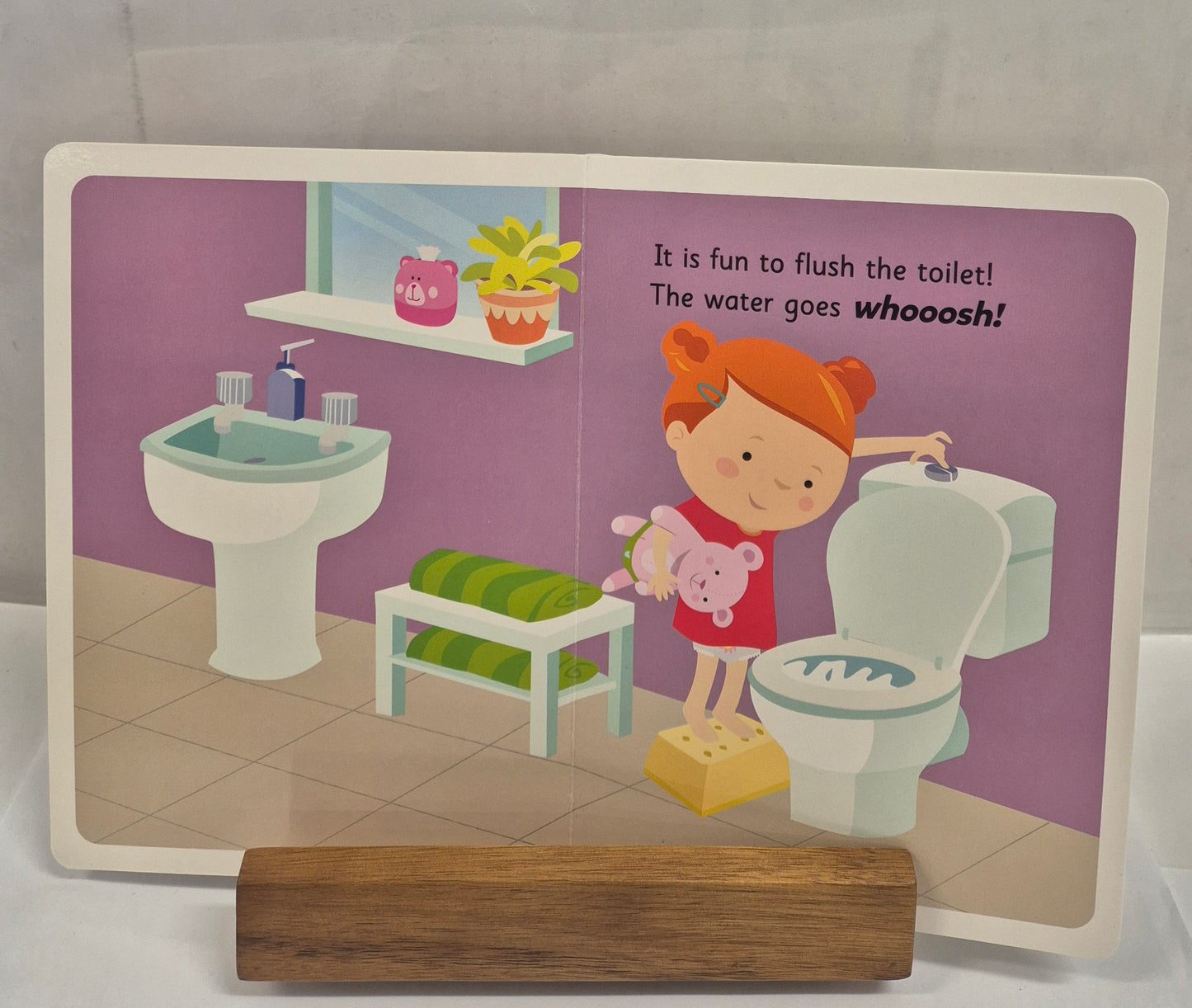 Hinkler Books - Jr. Explorers: Toilet Time (Board Book)