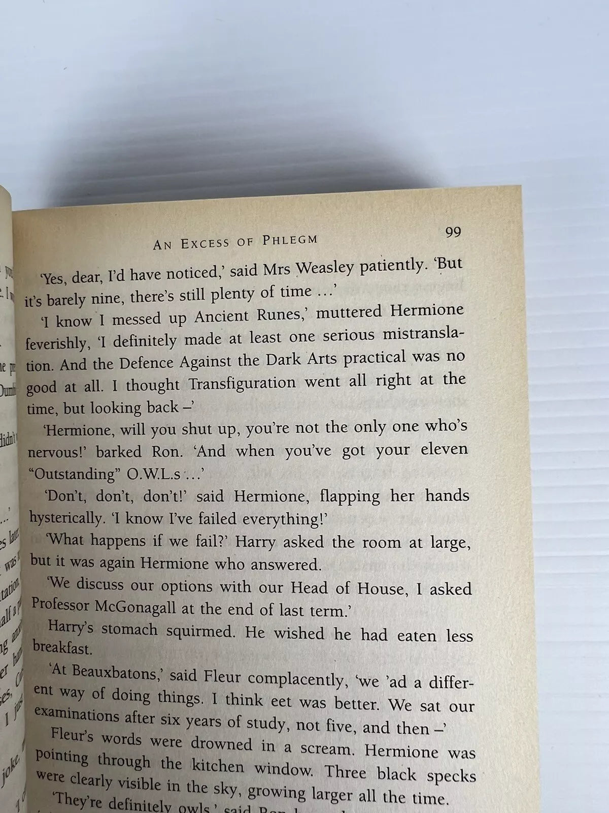 Harry Potter and the Half-Blood Prince (Harry Potter #6) by J. K. Rowling (Has the Page 99 misprint)