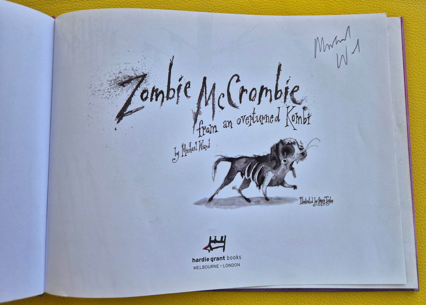 Zombie McCrombie from an Overturned Kombi by Michael Ward