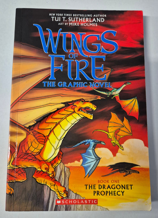 The Dragonet Prophecy (Wings of Fire The Graphic Novel #1) by Tui T. Sutherland